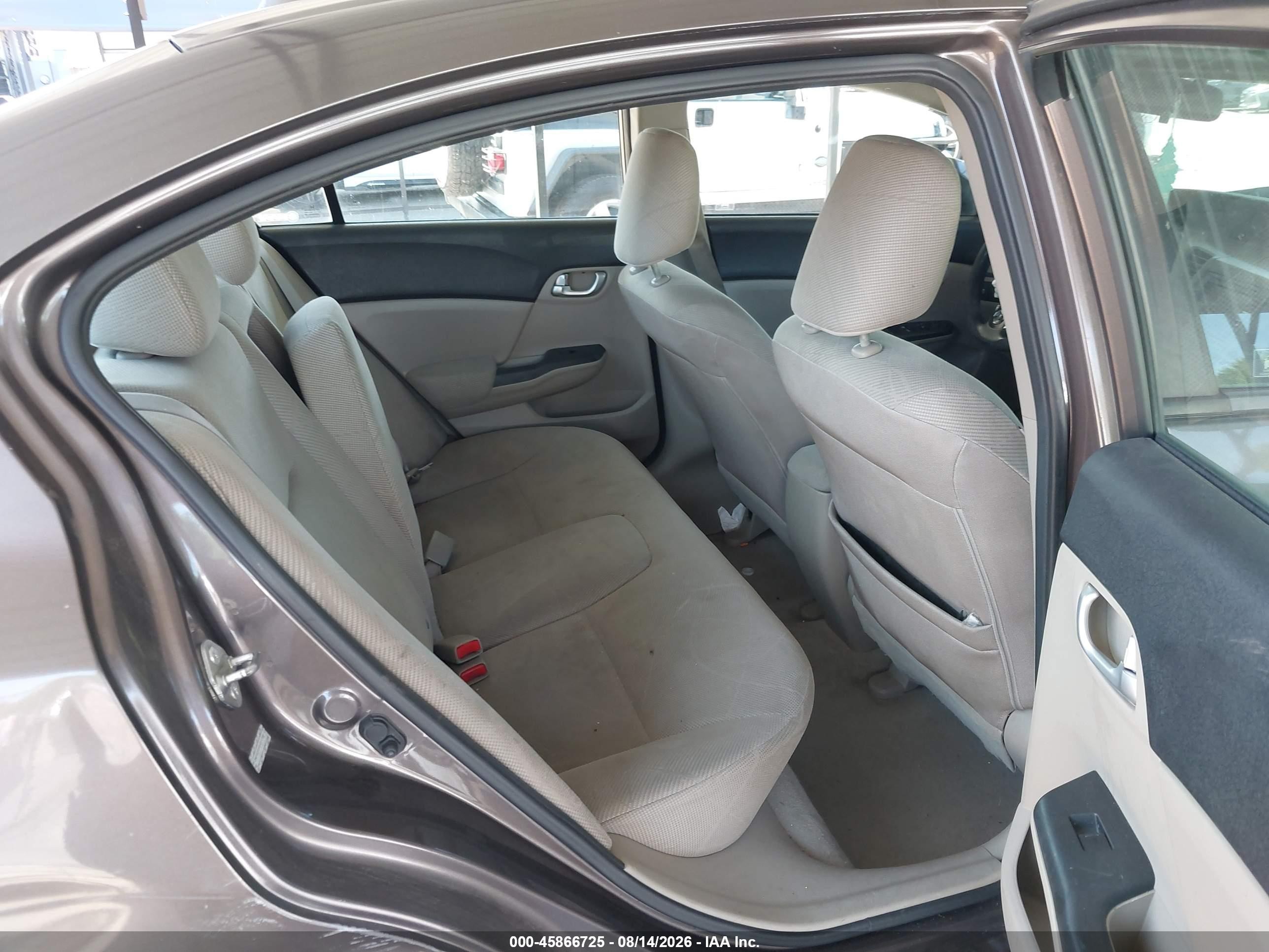 2012 Honda Civic Ex Gray vin: 2HGFB2F87CH514782