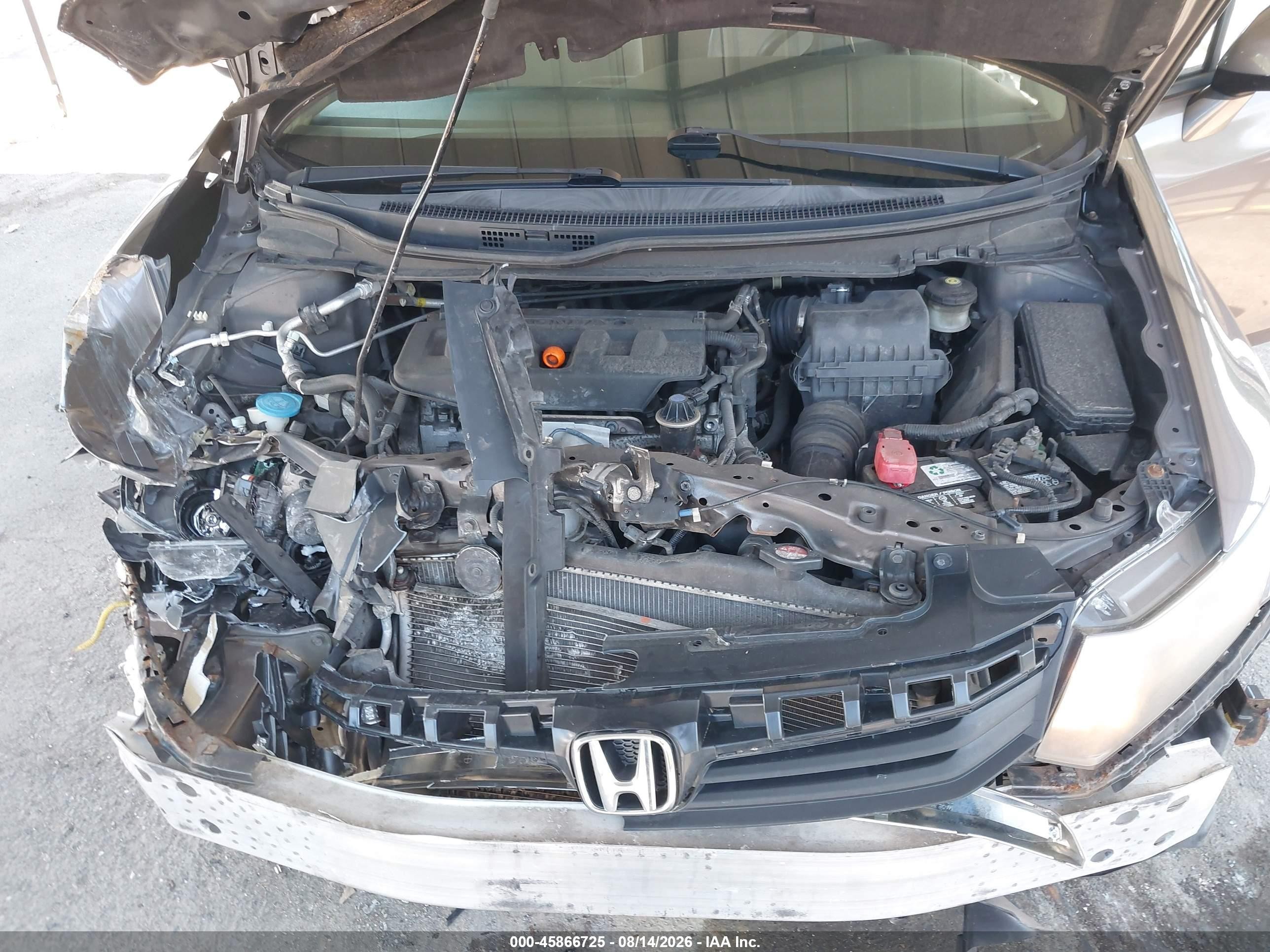 2012 Honda Civic Ex Gray vin: 2HGFB2F87CH514782