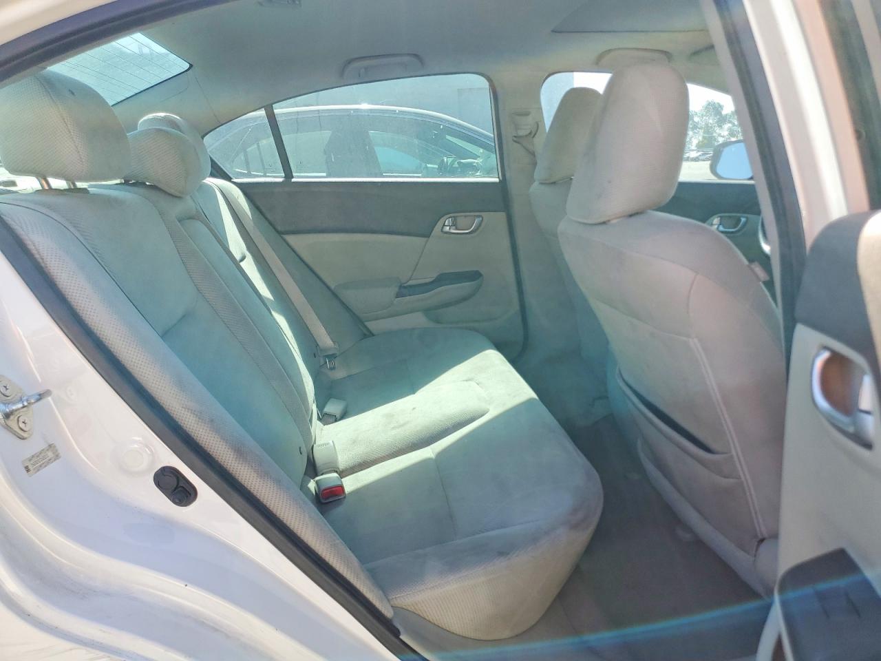 2012 Honda Civic Ex White vin: 2HGFB2F87CH552075