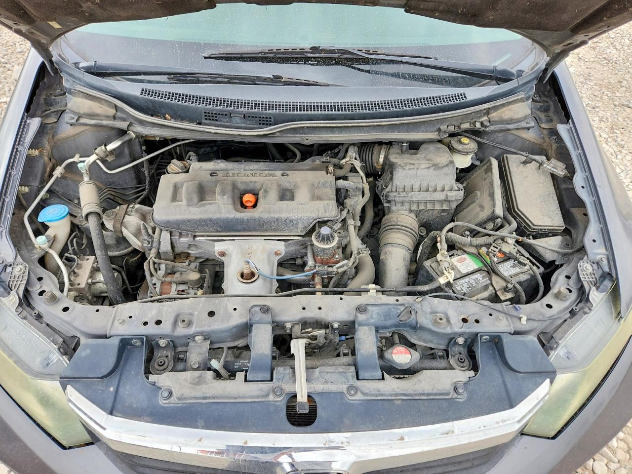 2012 Honda Civic Ex Серый vin: 2HGFB2F87CH597176