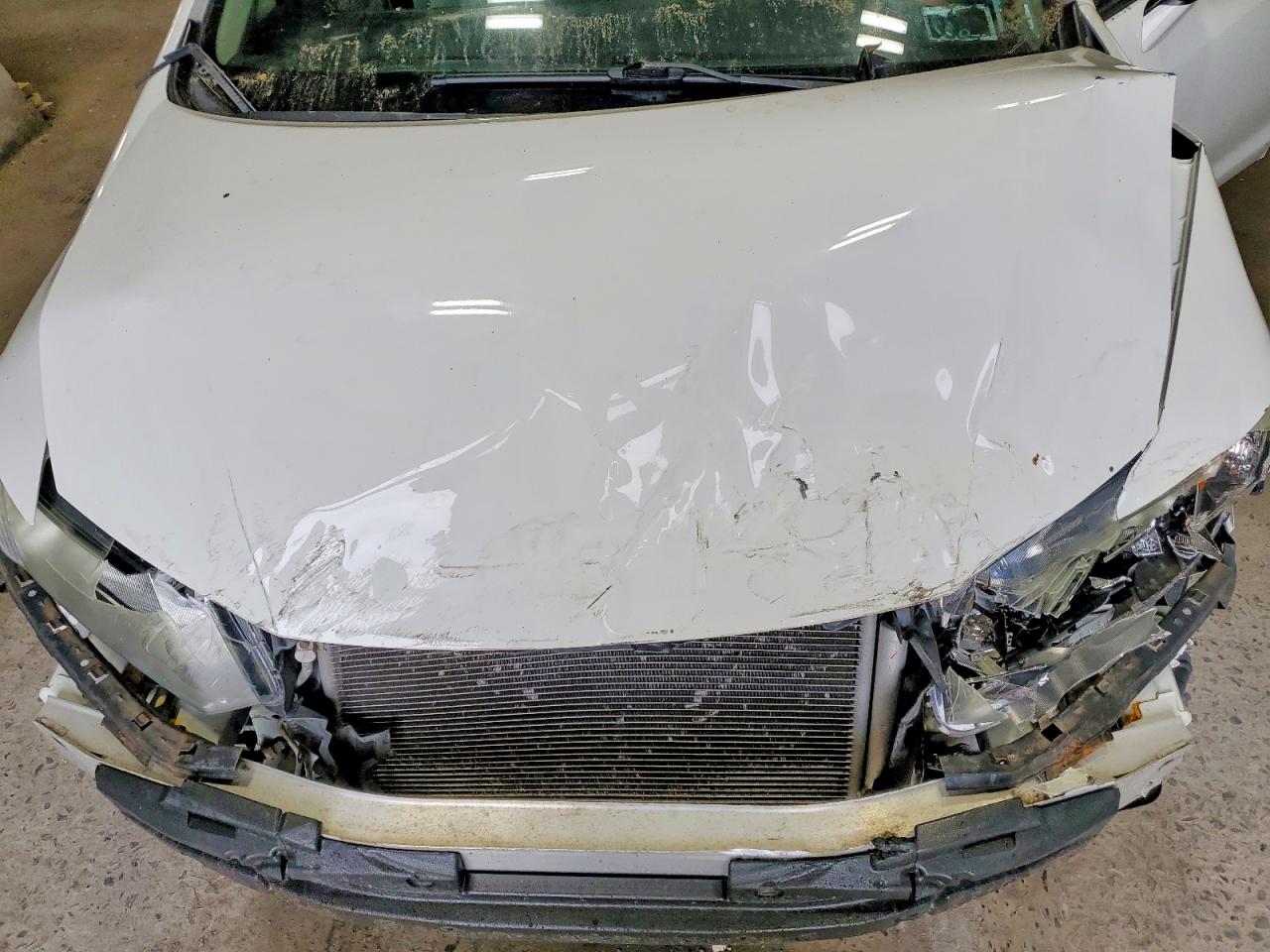 2013 Honda Civic Ex White vin: 2HGFB2F87DH503587