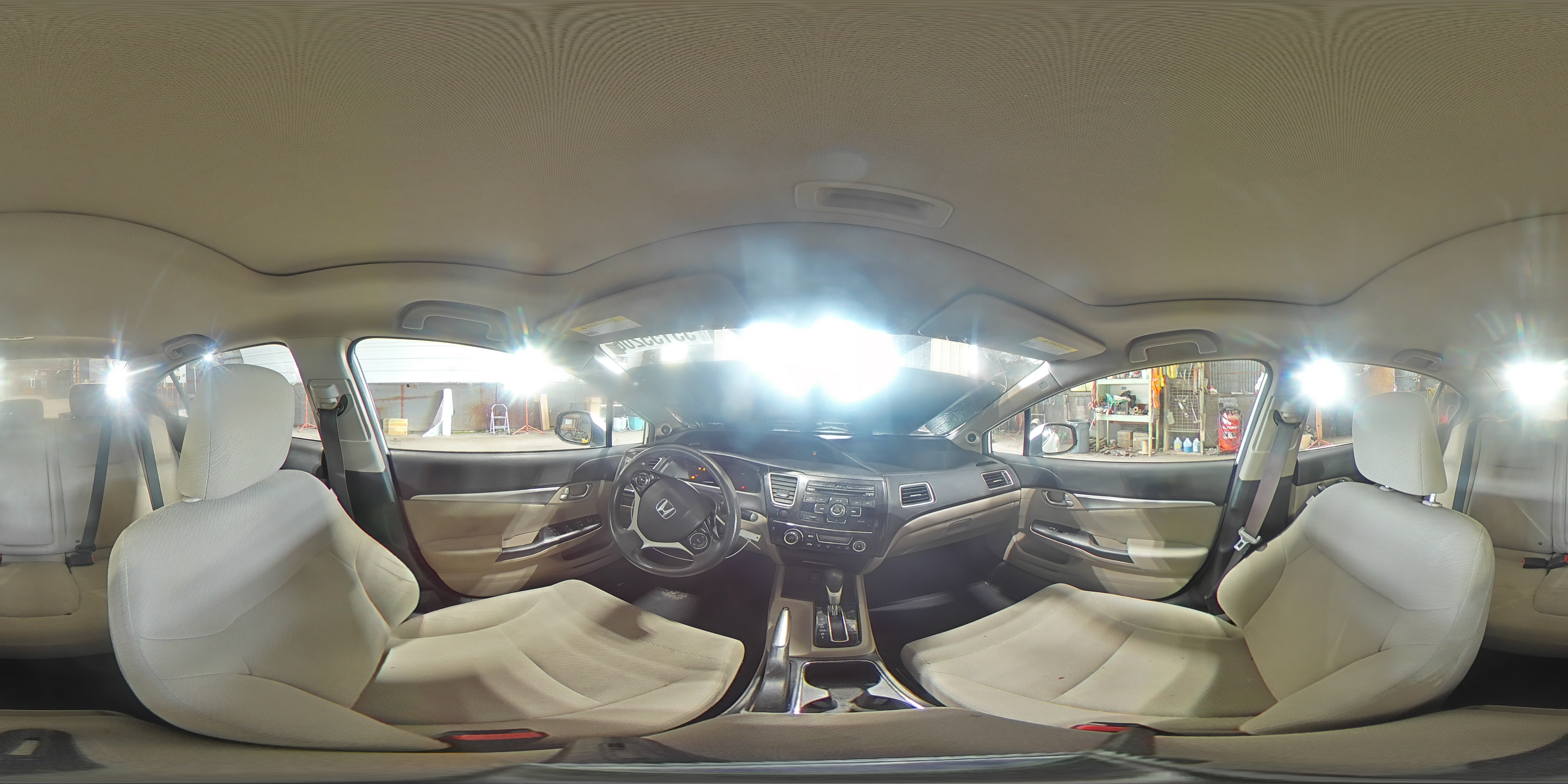 2013 Honda Civic Ex White vin: 2HGFB2F87DH503587