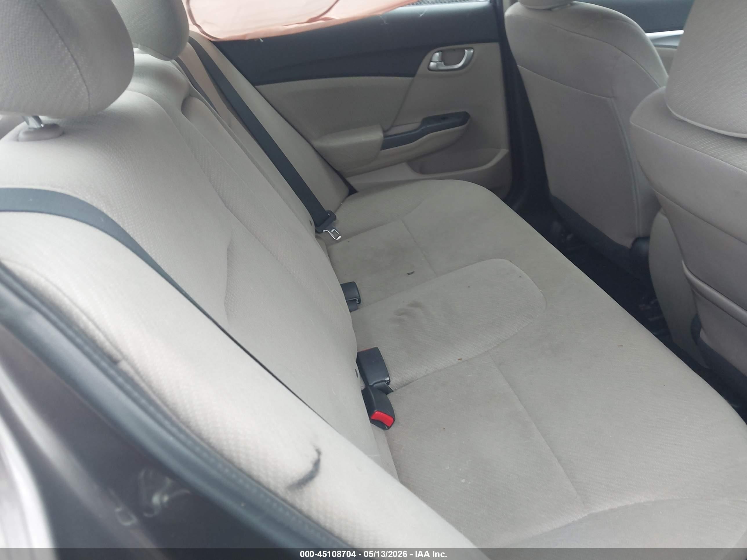 2013 Honda Civic Ex Brown vin: 2HGFB2F87DH530191