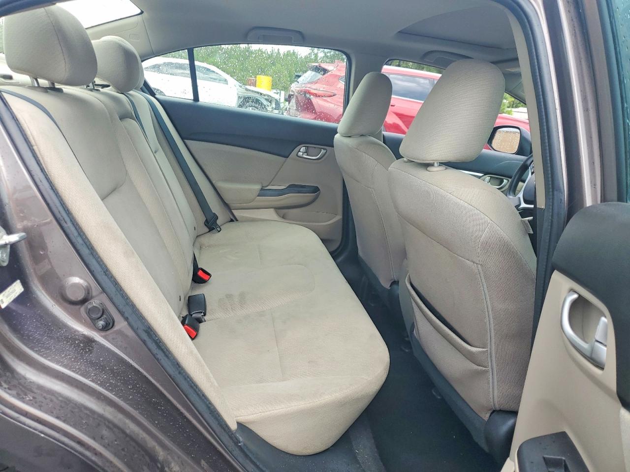 2013 Honda Civic Ex Brown vin: 2HGFB2F87DH533608