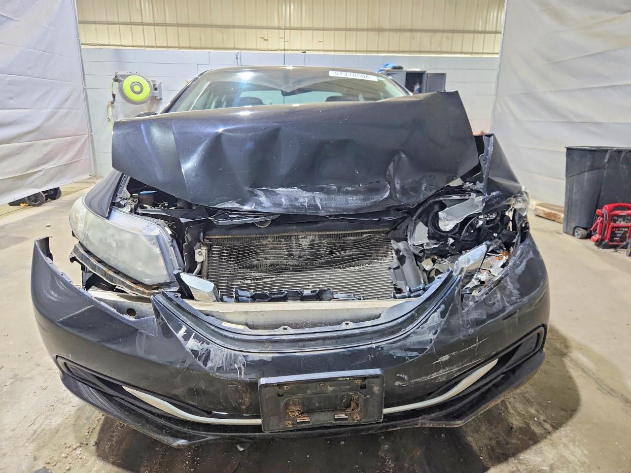 2013 Honda Civic Ex Black vin: 2HGFB2F87DH556029