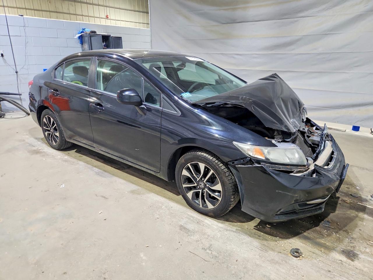 2013 Honda Civic Ex Black vin: 2HGFB2F87DH556029