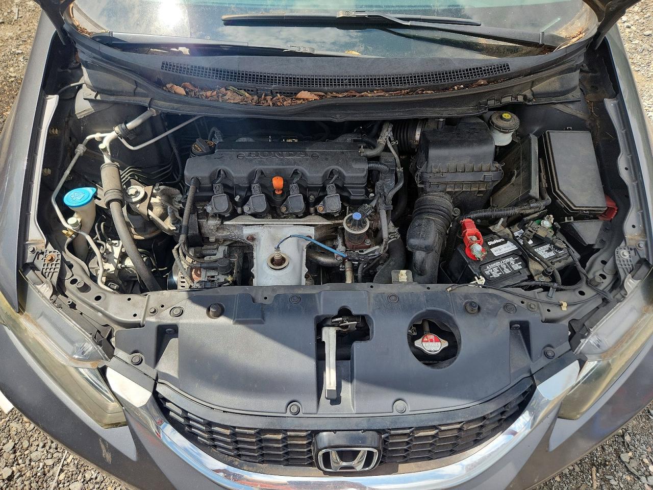 2013 Honda Civic Ex Gray vin: 2HGFB2F87DH557312