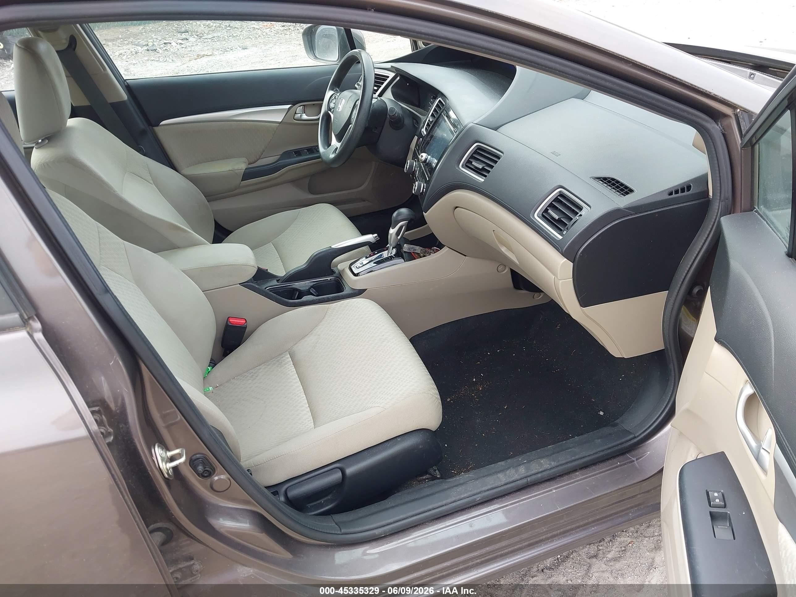 2014 Honda Civic Ex Gray vin: 2HGFB2F87EH515112