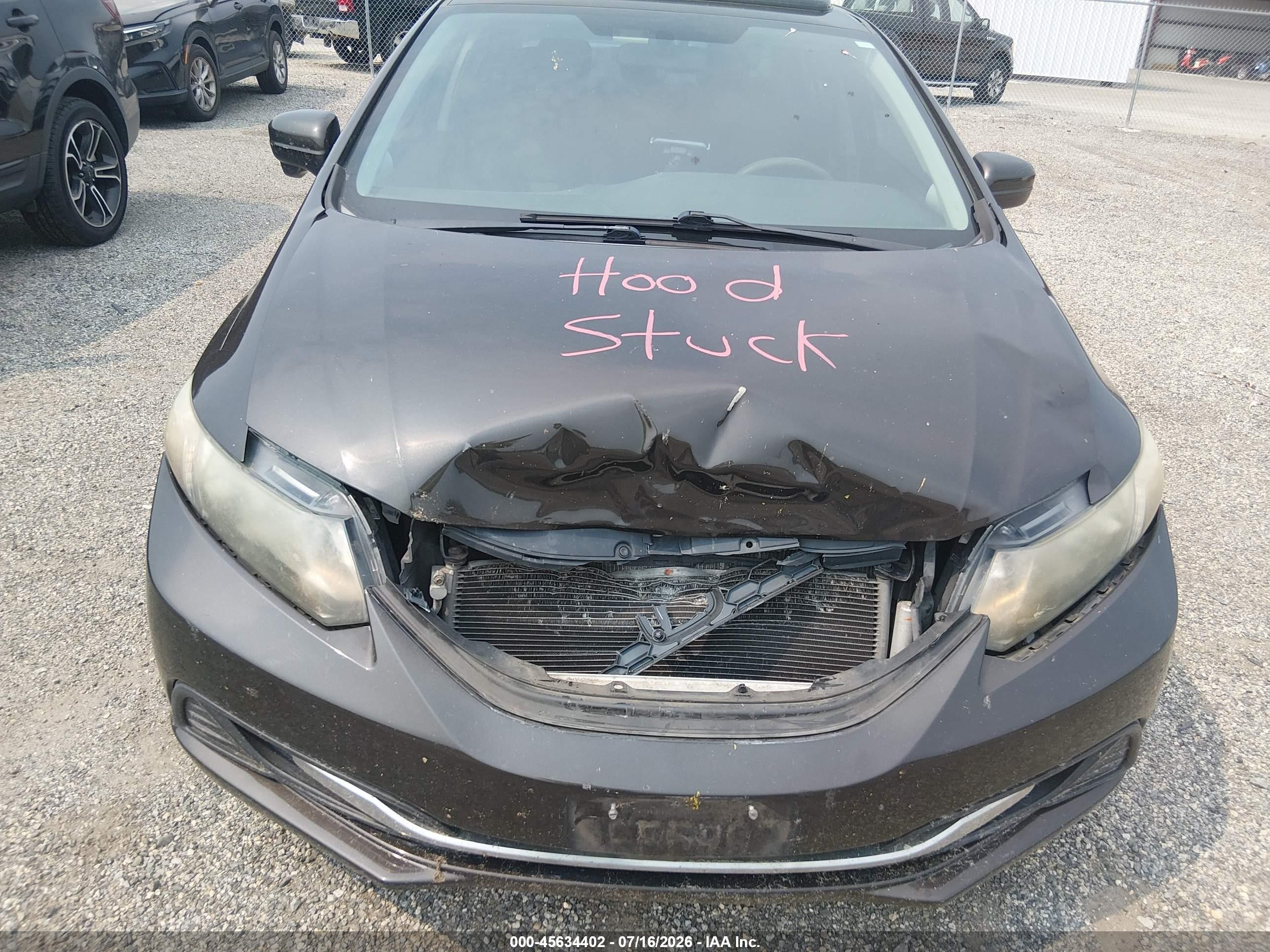 2014 Honda Civic Ex Dark Brown vin: 2HGFB2F87EH532573
