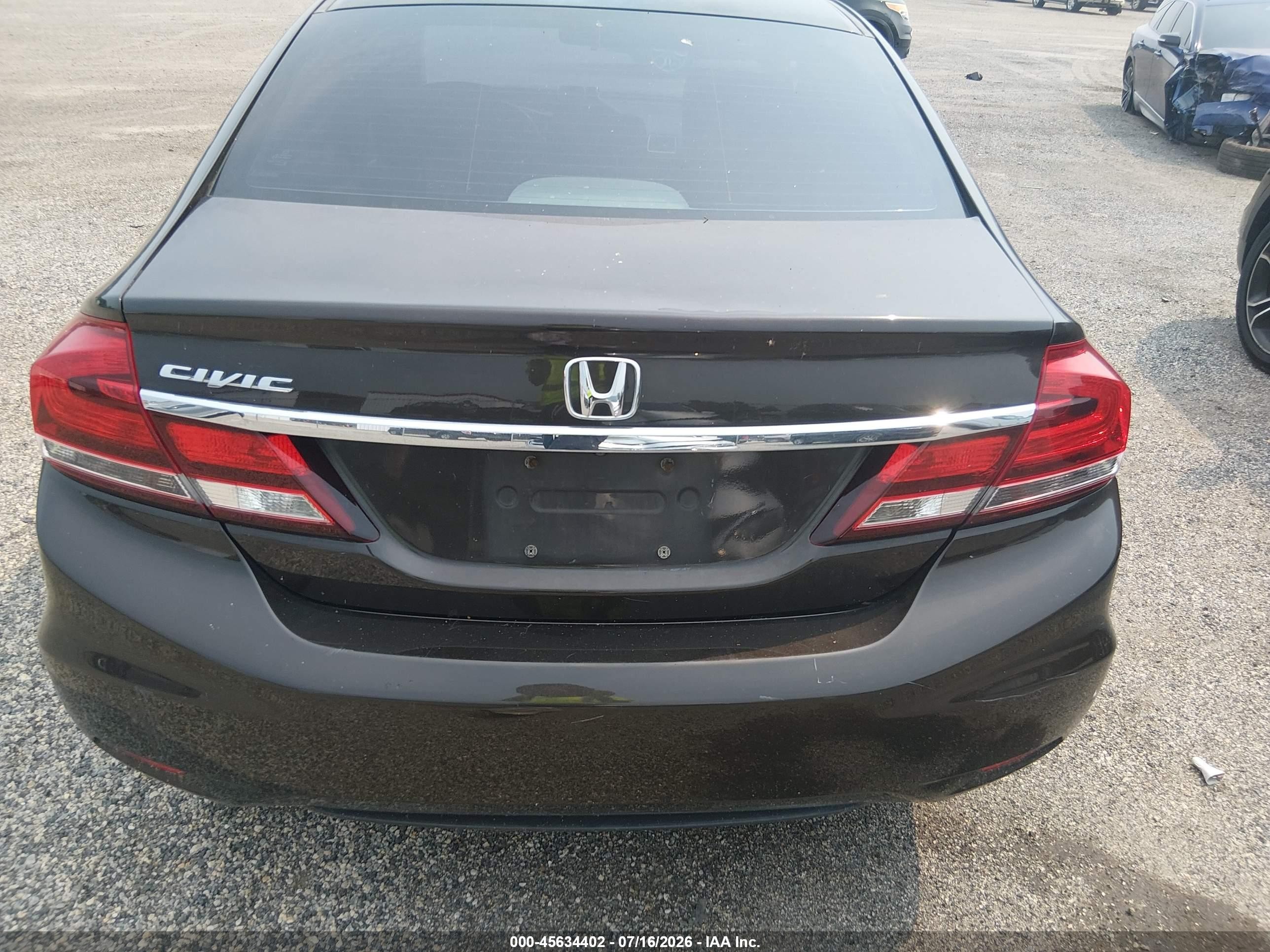 2014 Honda Civic Ex Dark Brown vin: 2HGFB2F87EH532573