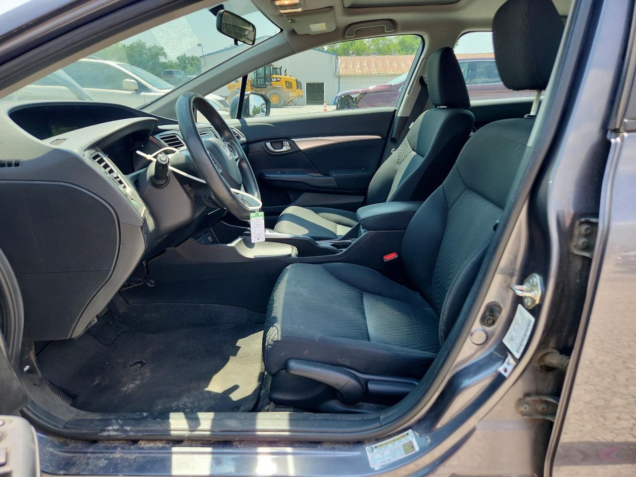 2014 Honda Civic Ex Gray vin: 2HGFB2F87EH555710