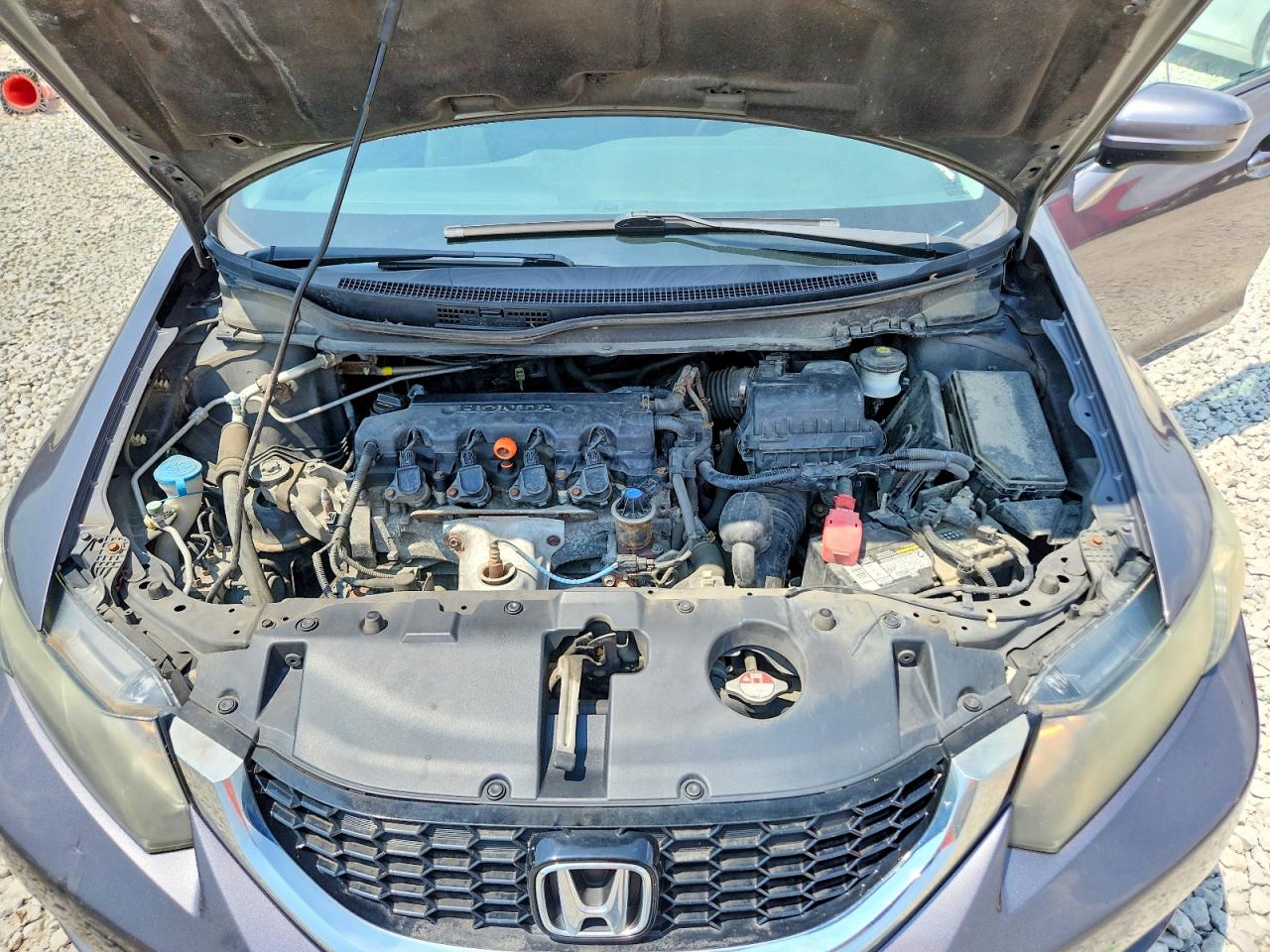 2014 Honda Civic Ex Gray vin: 2HGFB2F87EH555710