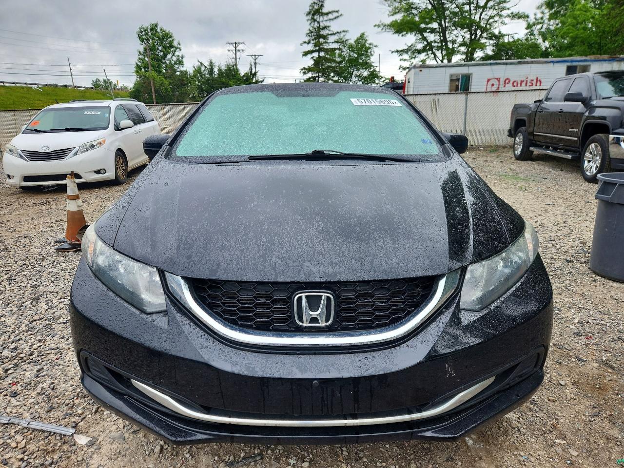 2014 Honda Civic Ex Black vin: 2HGFB2F87EH558266