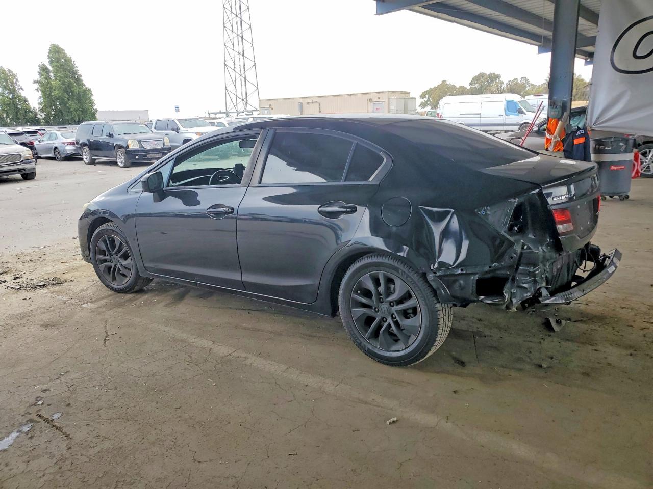 2015 Honda Civic Ex Black vin: 2HGFB2F87FH548676