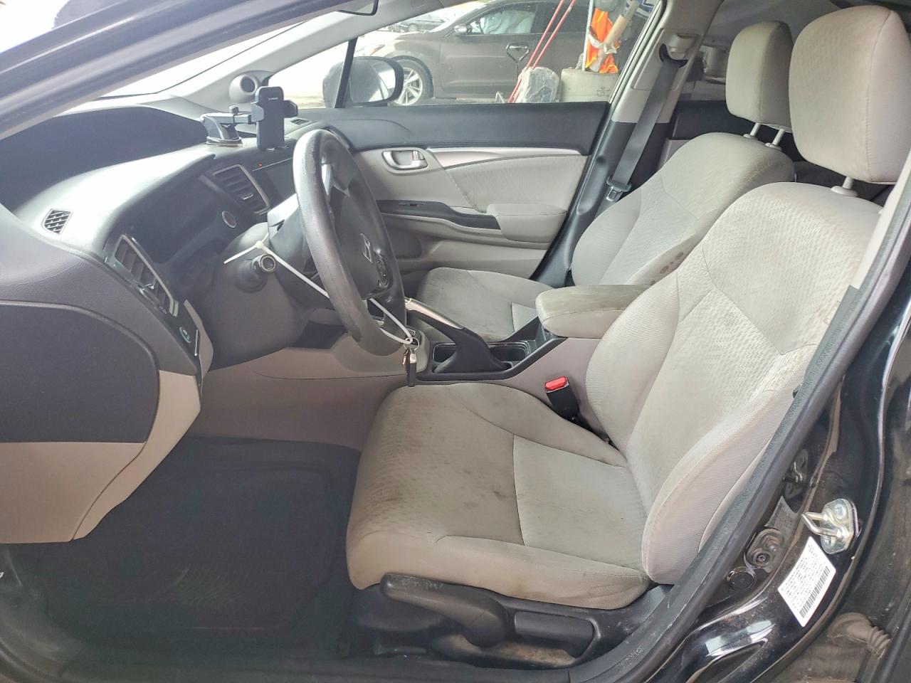2015 Honda Civic Ex Black vin: 2HGFB2F87FH548676