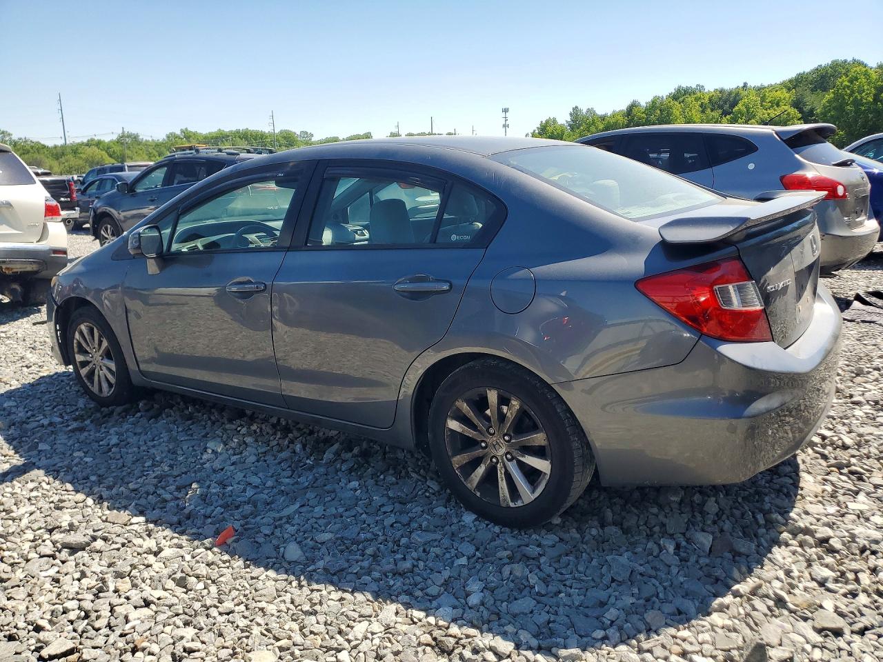 2012 Honda Civic Ex Серый vin: 2HGFB2F88CH315370