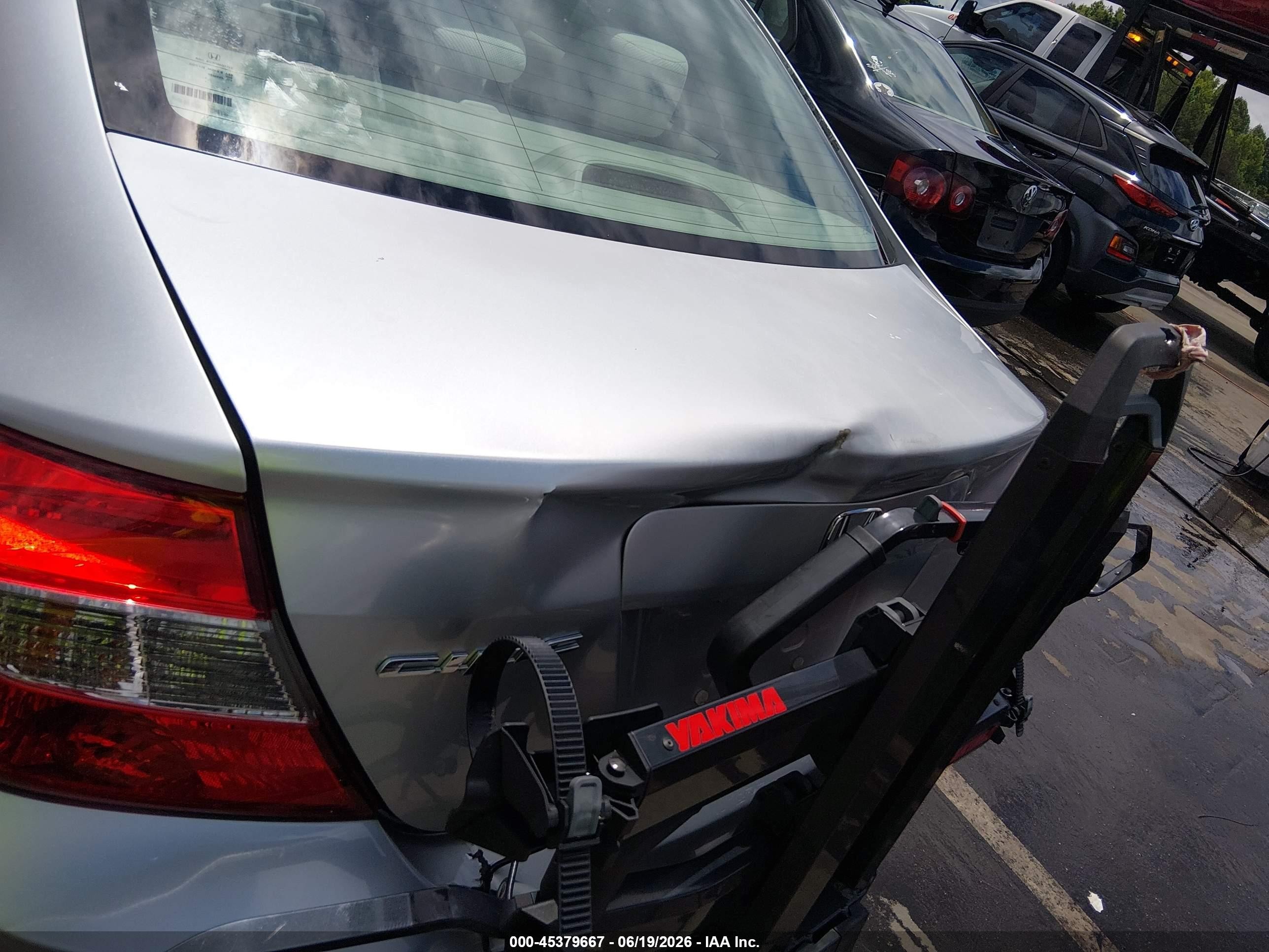 2012 Honda Civic Ex Silver vin: 2HGFB2F88CH319175
