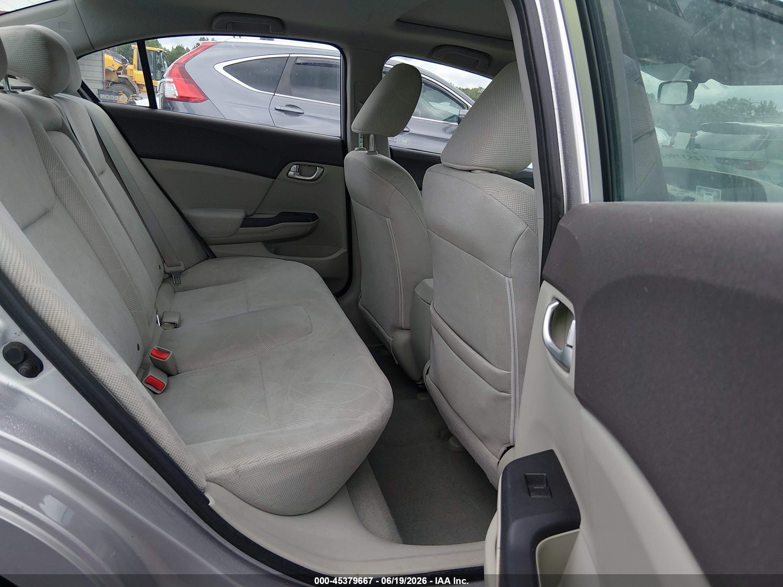 2012 Honda Civic Ex Silver vin: 2HGFB2F88CH319175
