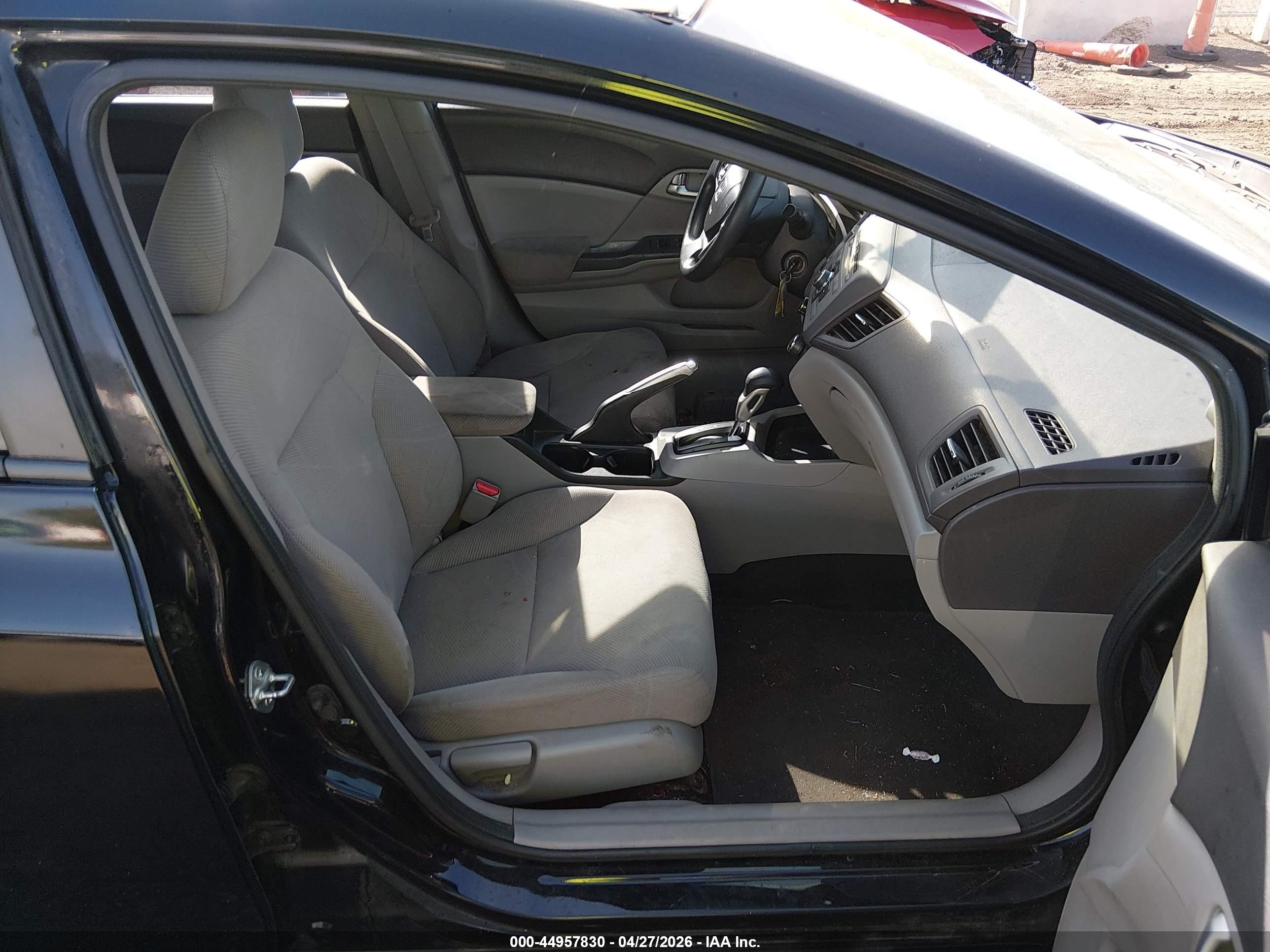2012 Honda Civic Ex Черный vin: 2HGFB2F88CH503239