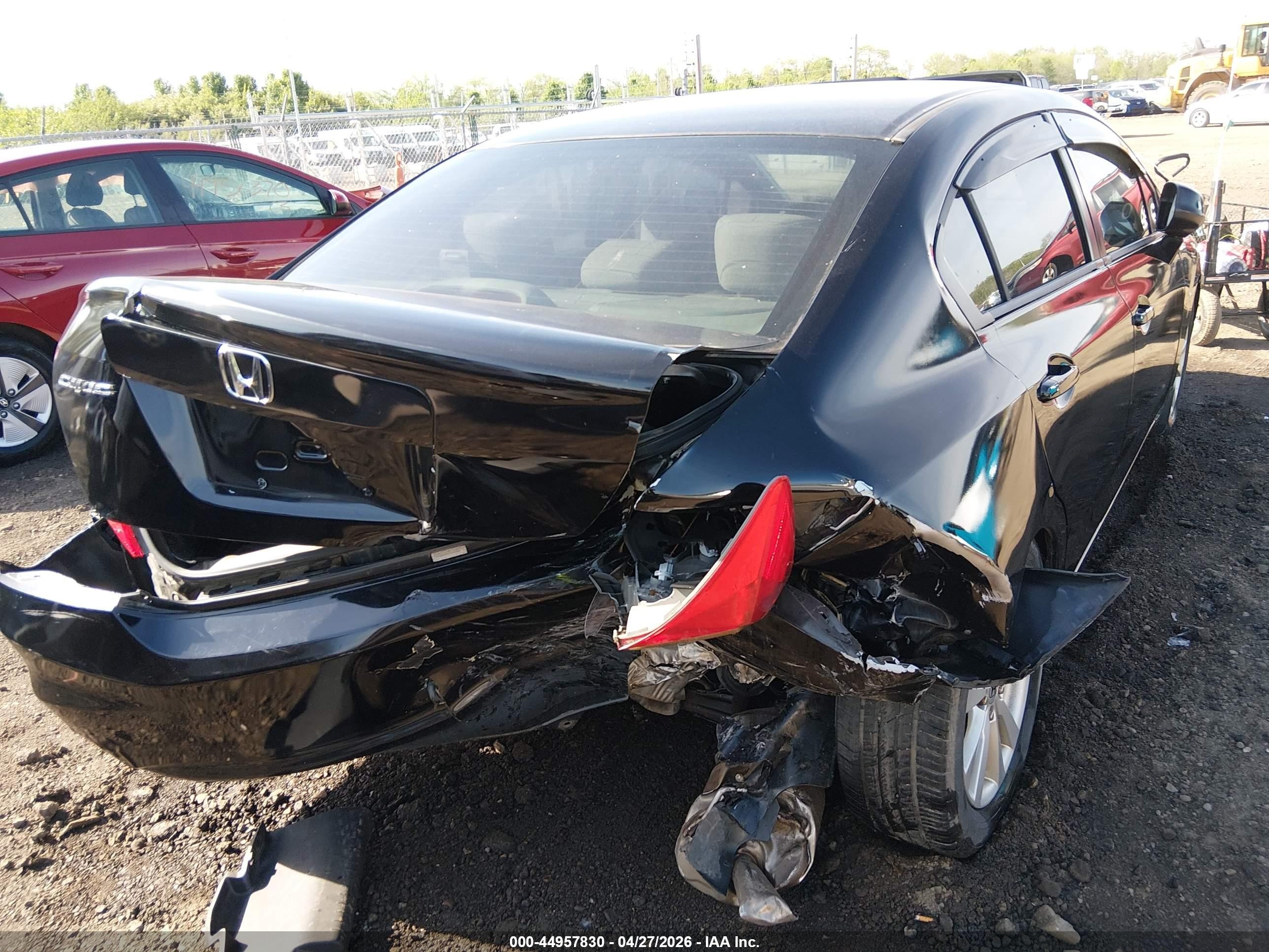 2012 Honda Civic Ex Черный vin: 2HGFB2F88CH503239