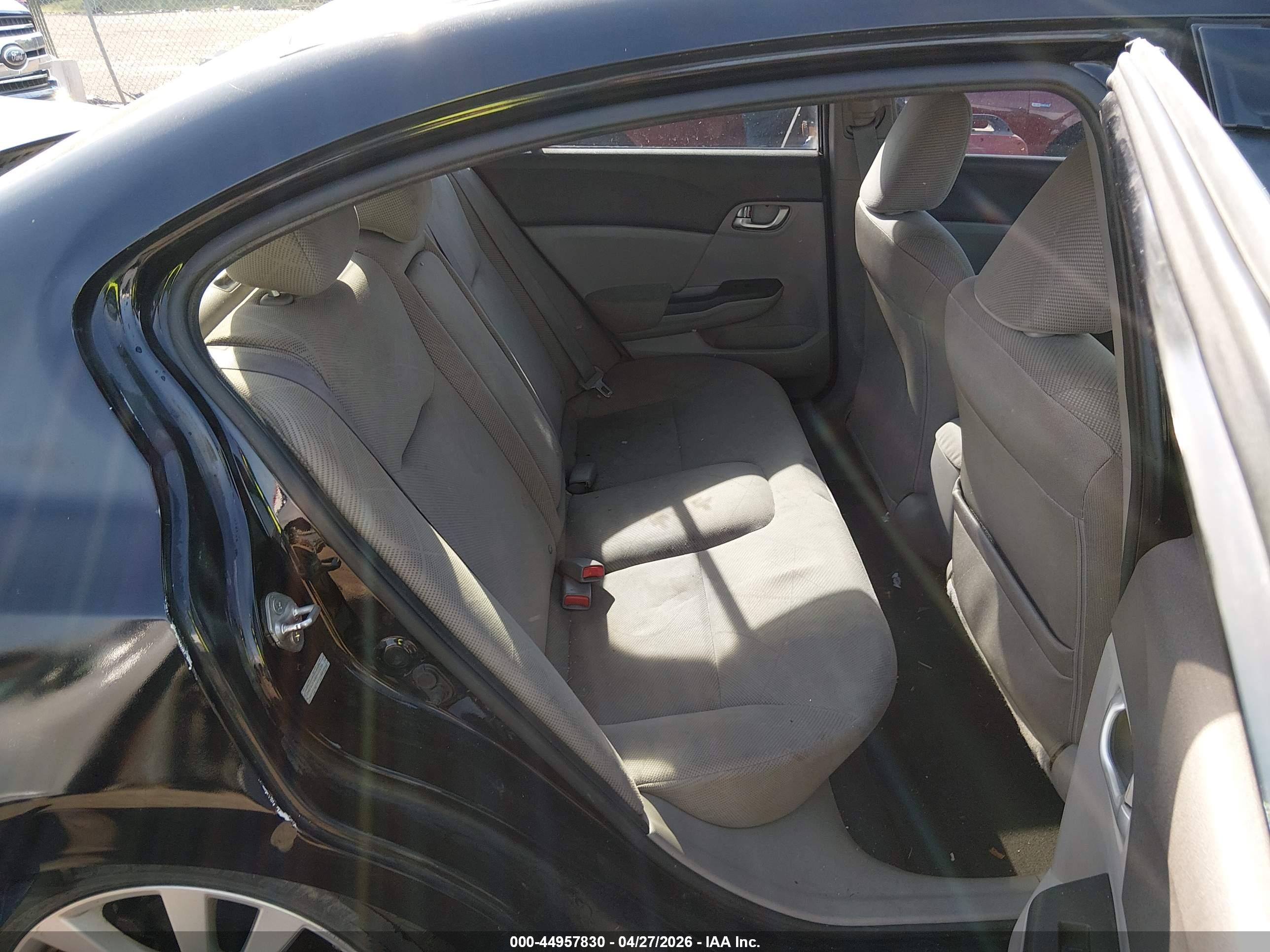 2012 Honda Civic Ex Черный vin: 2HGFB2F88CH503239