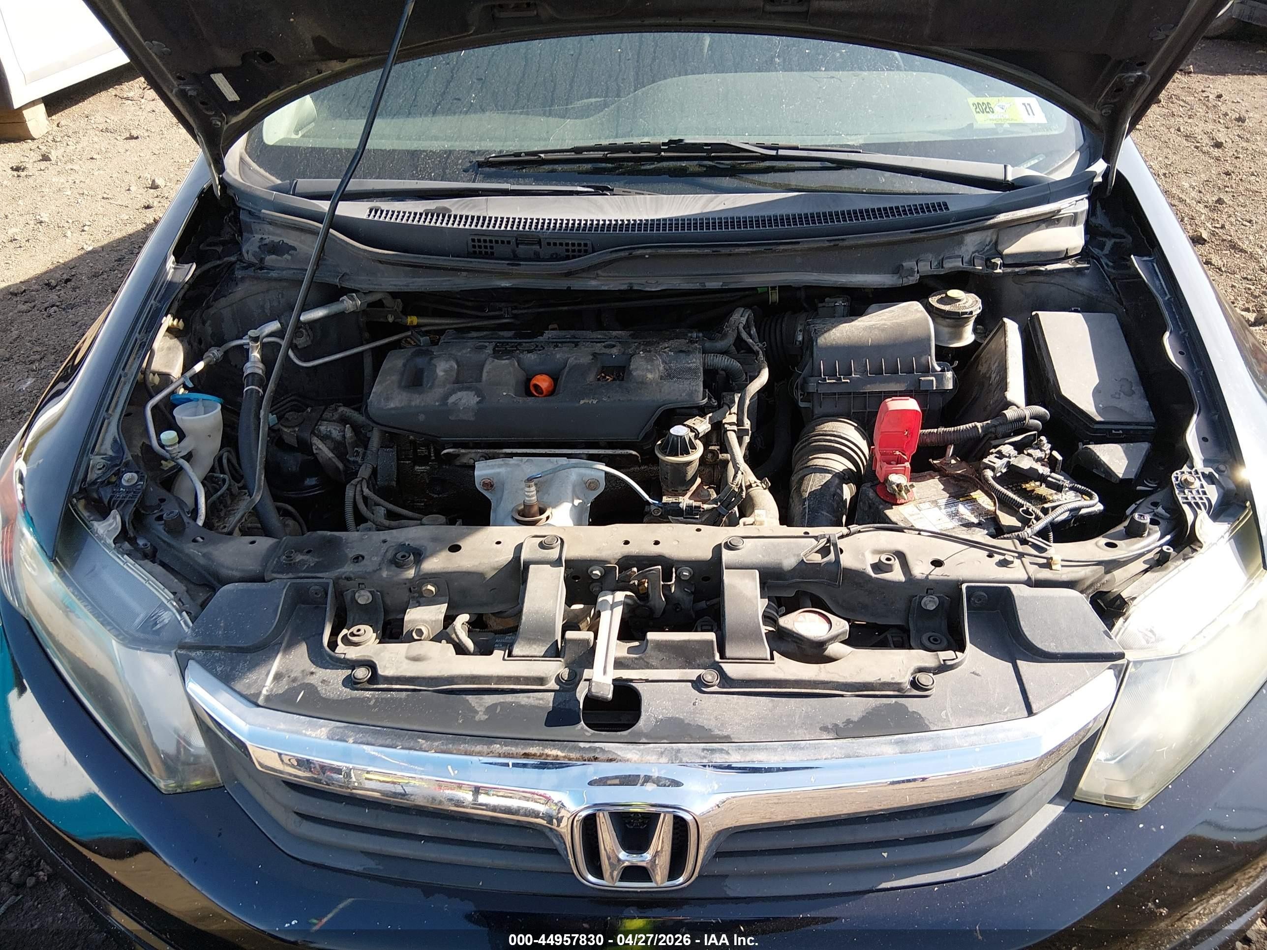 2012 Honda Civic Ex Черный vin: 2HGFB2F88CH503239