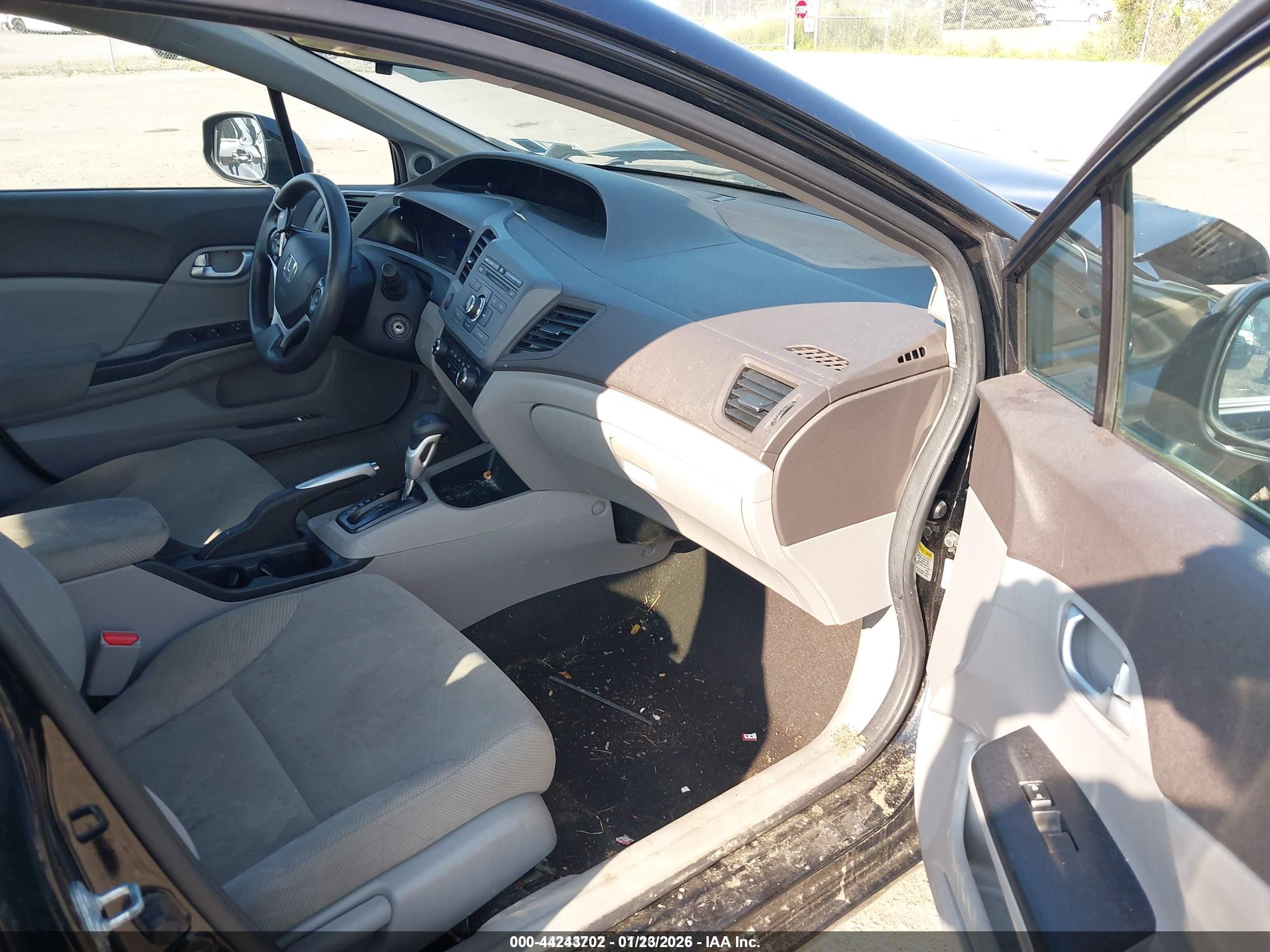 2012 Honda Civic Ex Black vin: 2HGFB2F88CH508103