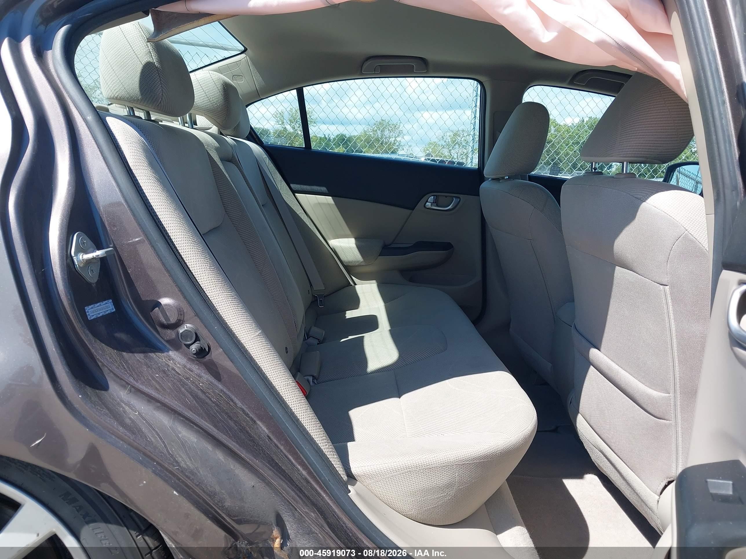 2012 Honda Civic Ex Gray vin: 2HGFB2F88CH527055