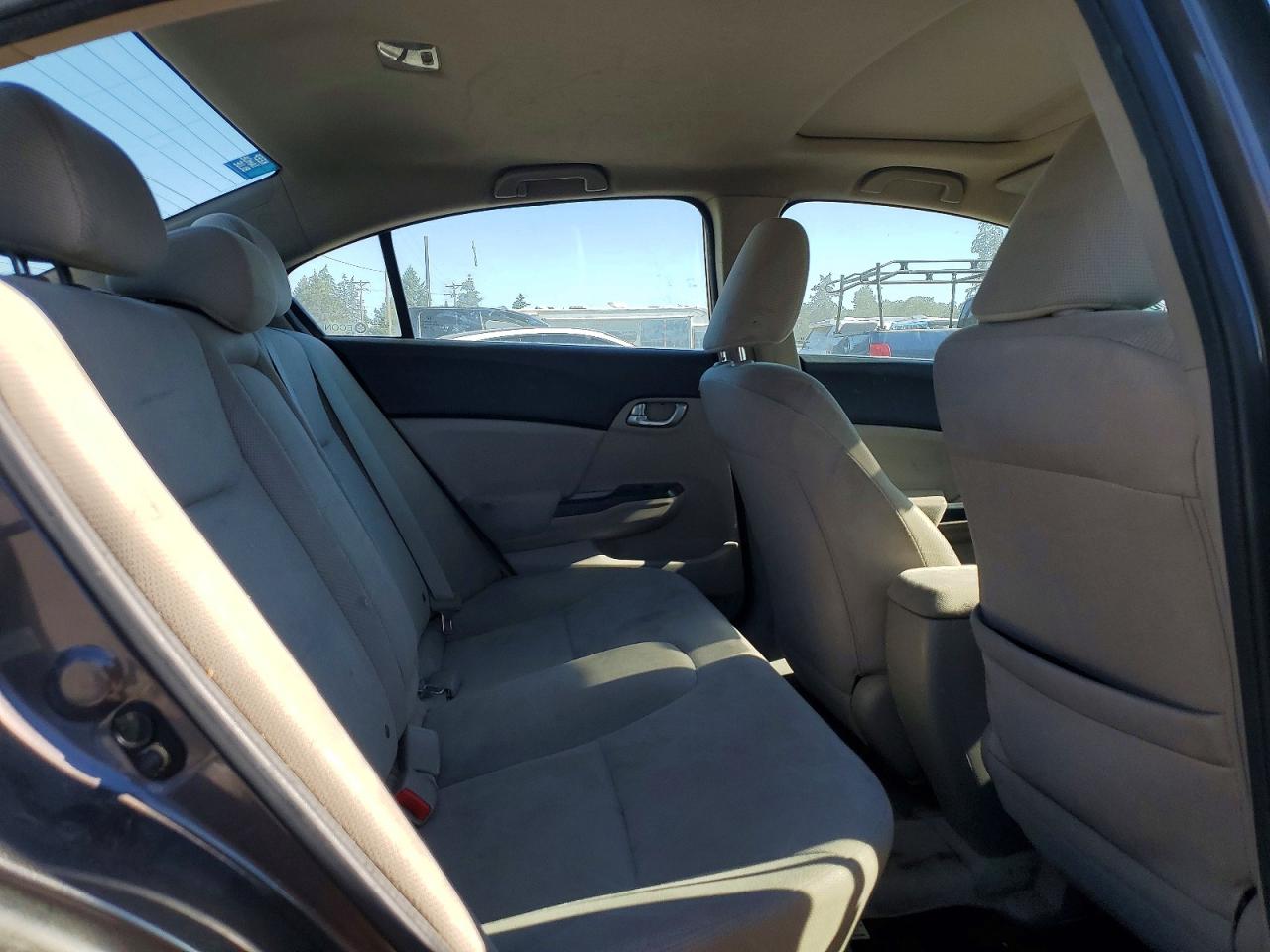 2012 Honda Civic Ex Brown vin: 2HGFB2F88CH578734