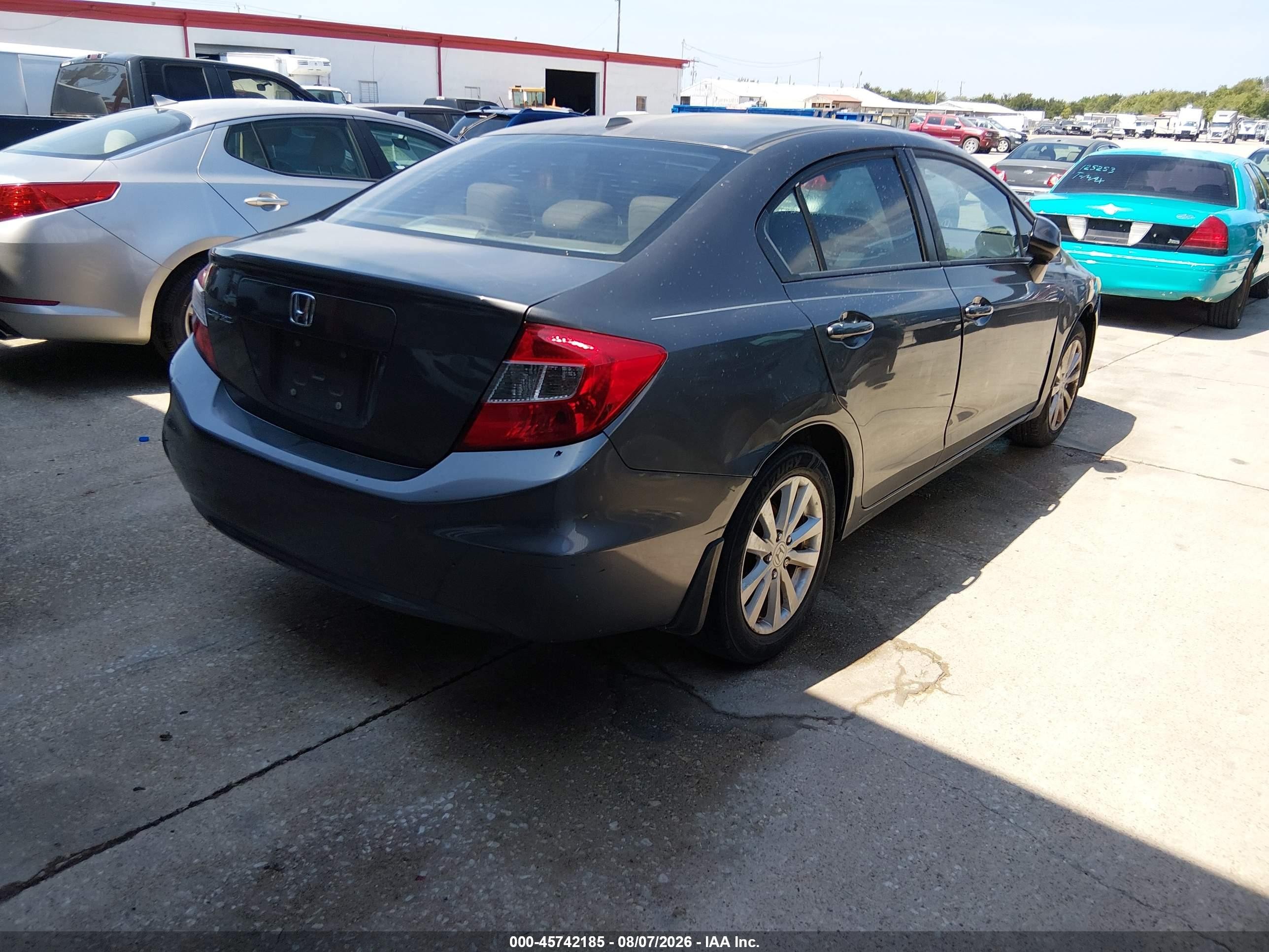 2012 Honda Civic Ex Black vin: 2HGFB2F88CH581942