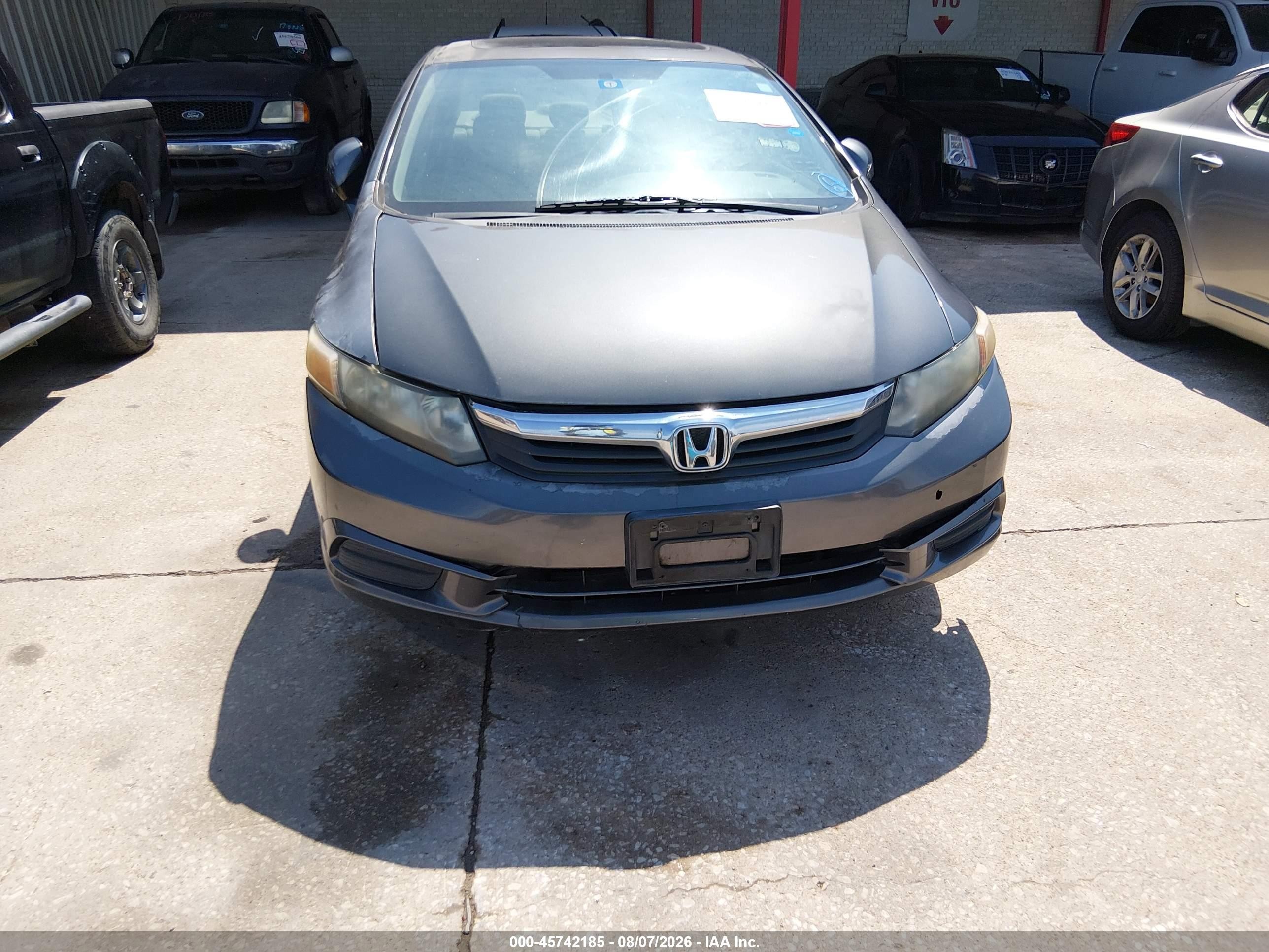 2012 Honda Civic Ex Black vin: 2HGFB2F88CH581942