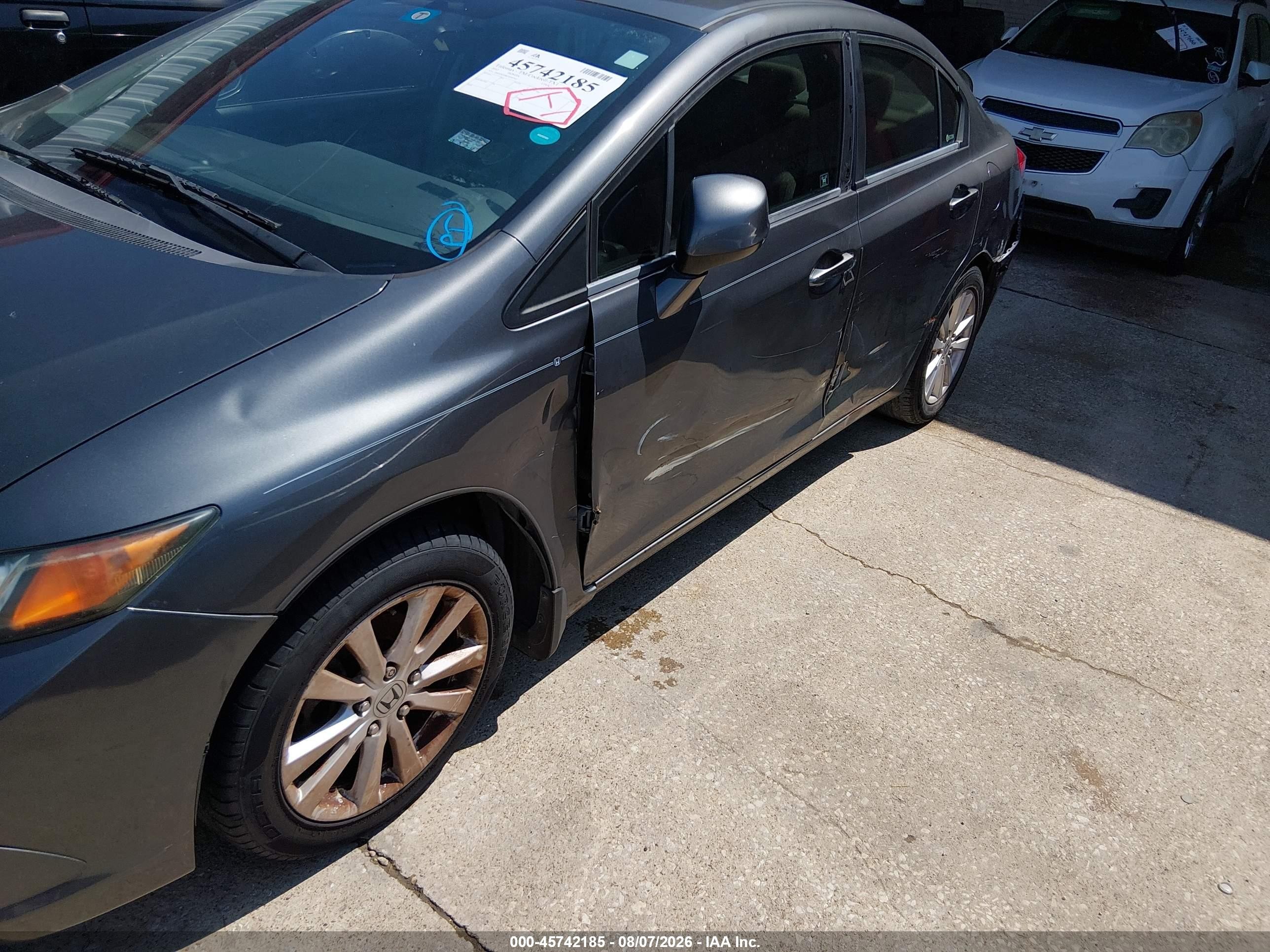 2012 Honda Civic Ex Black vin: 2HGFB2F88CH581942