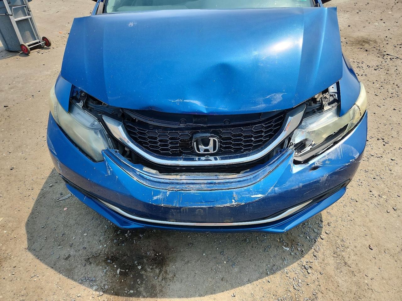 2013 Honda Civic Ex Blue vin: 2HGFB2F88DH505154