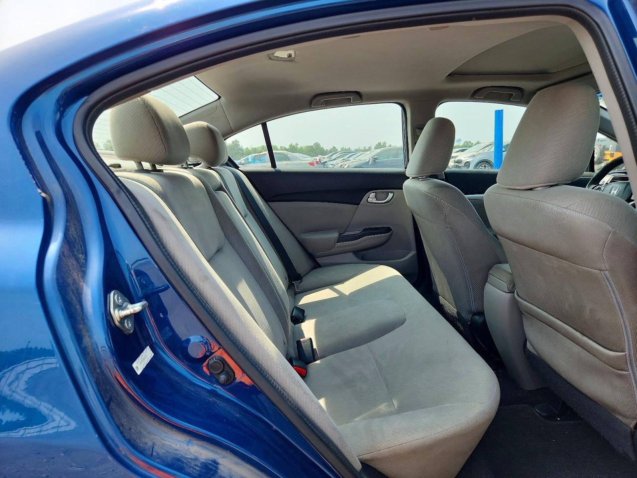 2013 Honda Civic Ex Blue vin: 2HGFB2F88DH505154
