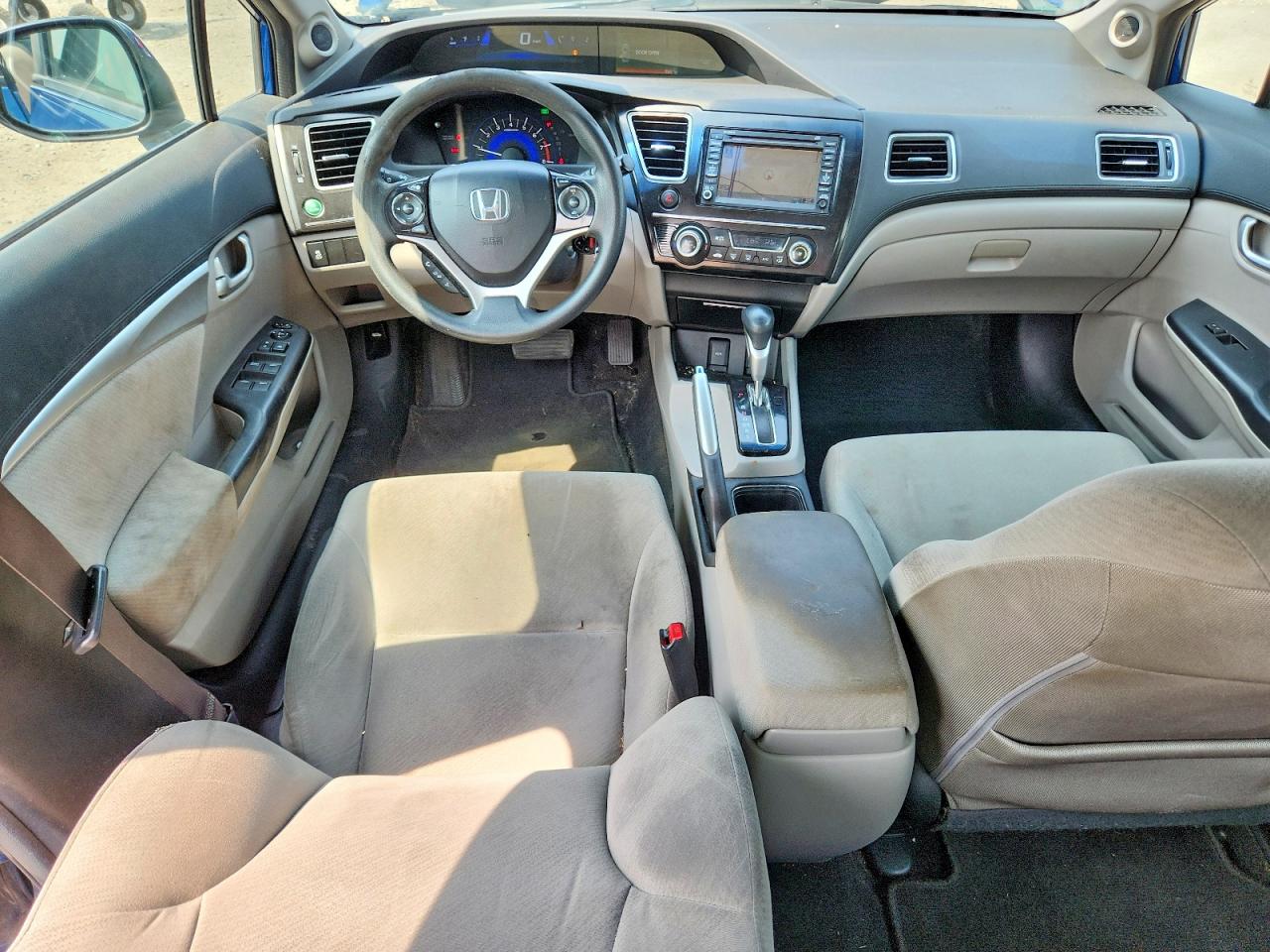 2013 Honda Civic Ex Blue vin: 2HGFB2F88DH505154