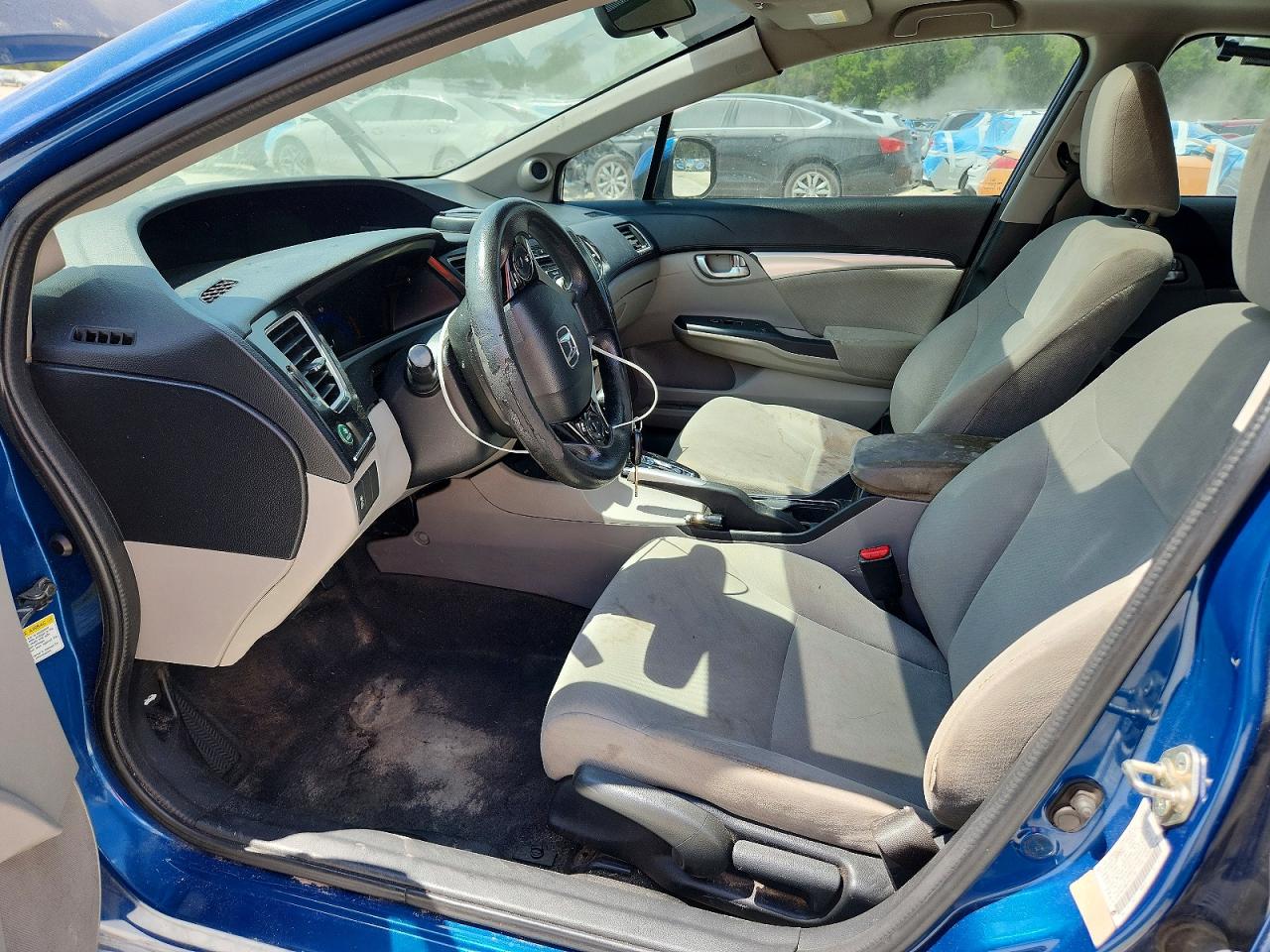 2013 Honda Civic Ex Blue vin: 2HGFB2F88DH512749