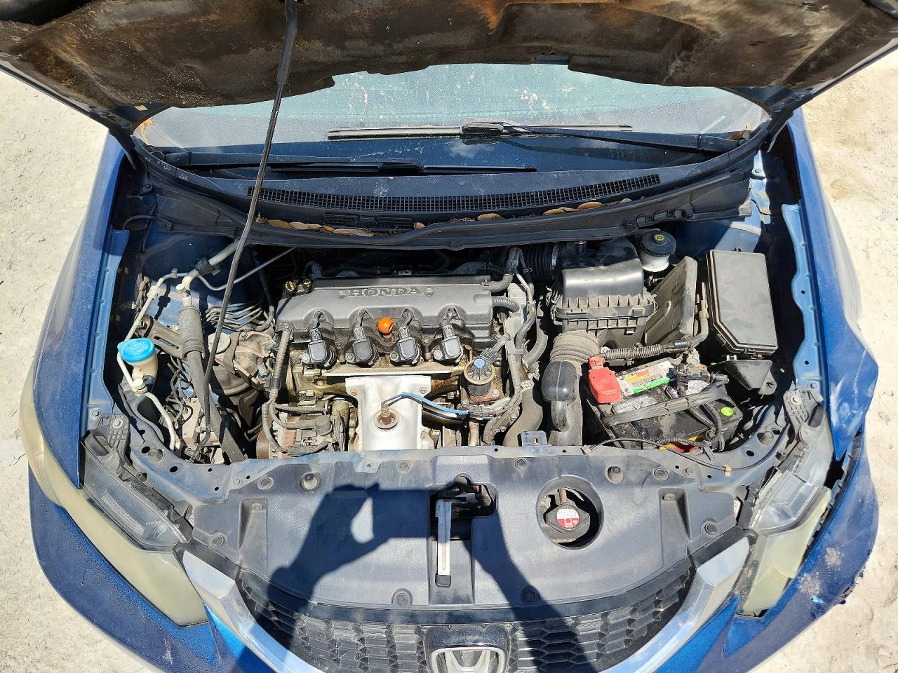 2013 Honda Civic Ex Blue vin: 2HGFB2F88DH512749