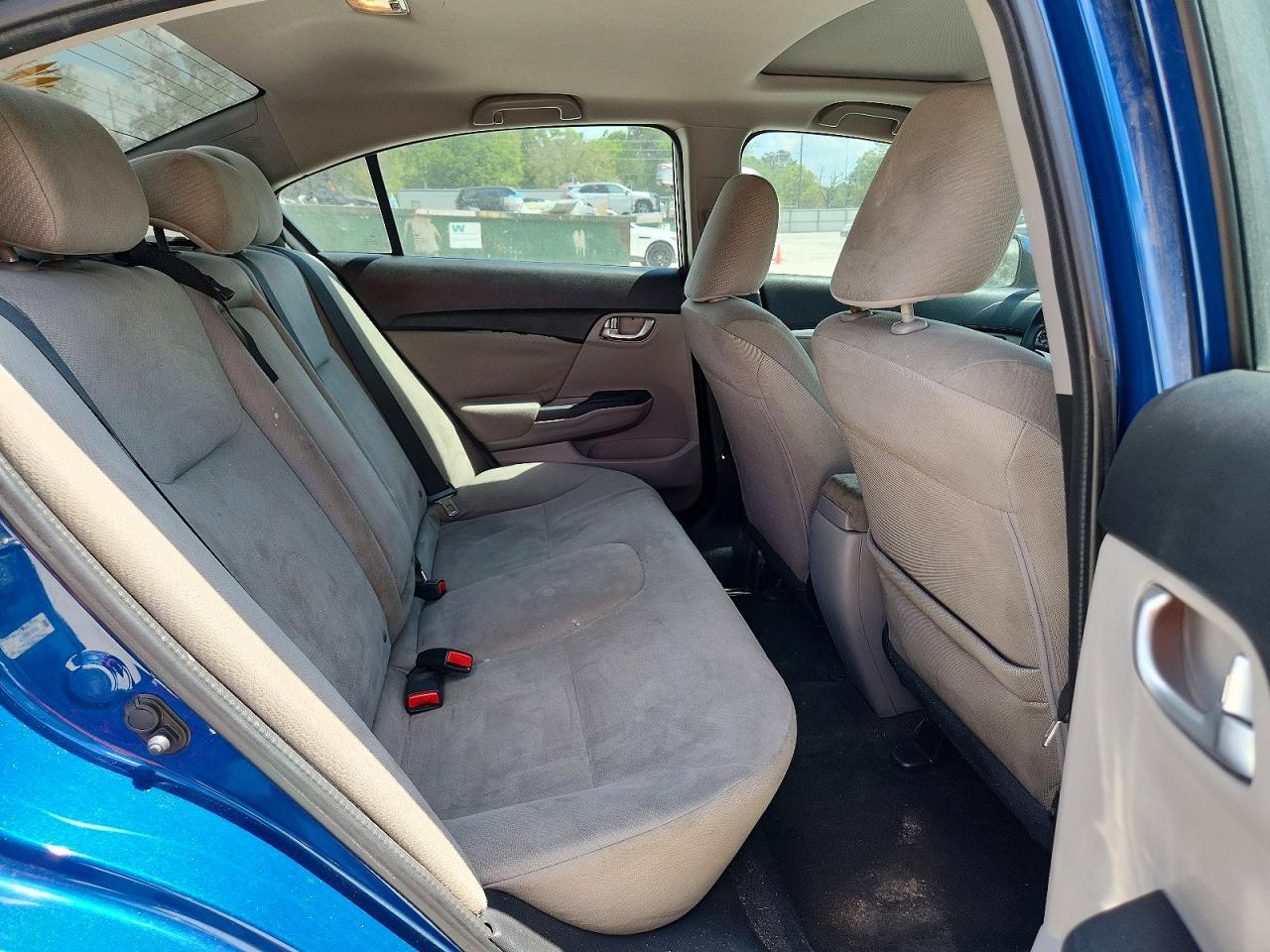 2013 Honda Civic Ex Blue vin: 2HGFB2F88DH512749