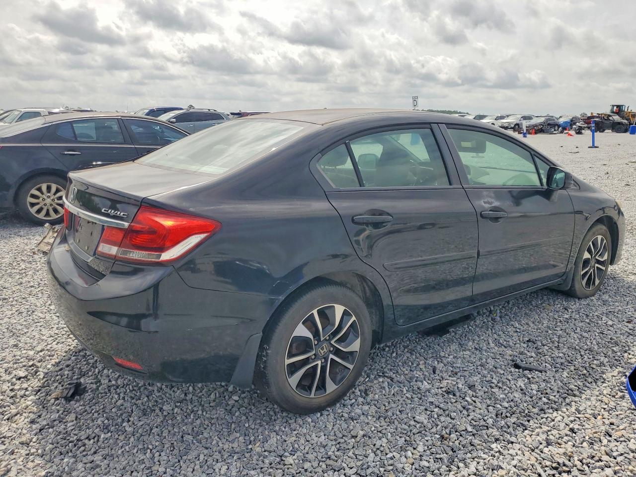 2013 Honda Civic Ex Black vin: 2HGFB2F88DH543662