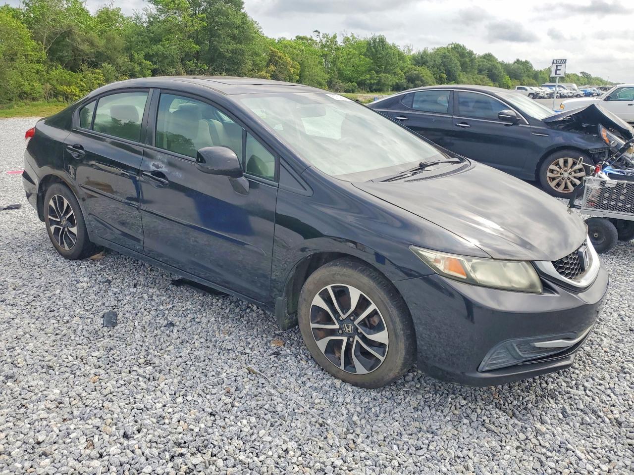 2013 Honda Civic Ex Black vin: 2HGFB2F88DH543662
