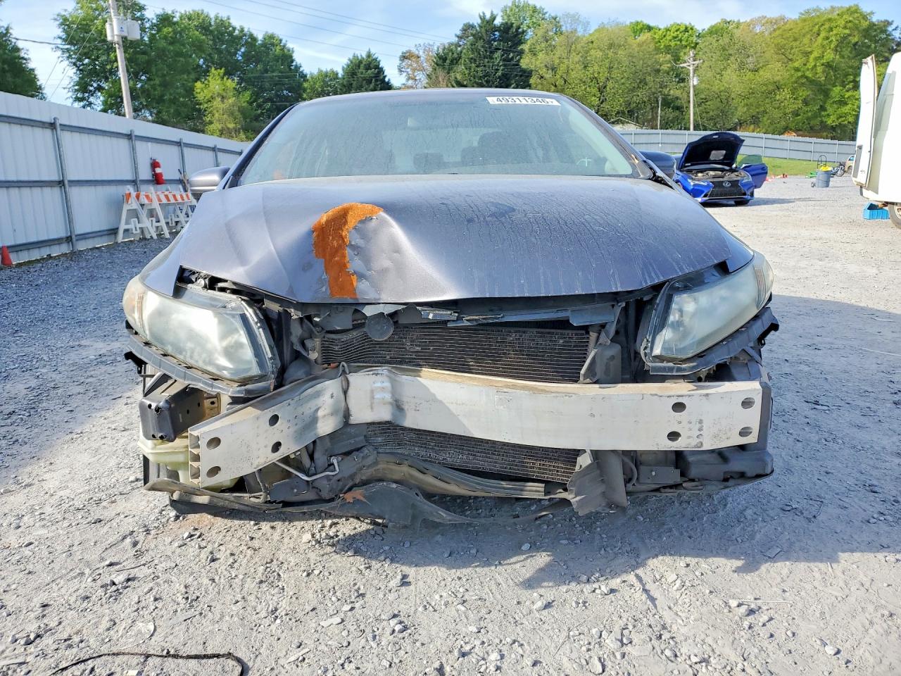2014 Honda Civic Ex Charcoal vin: 2HGFB2F88EH541251