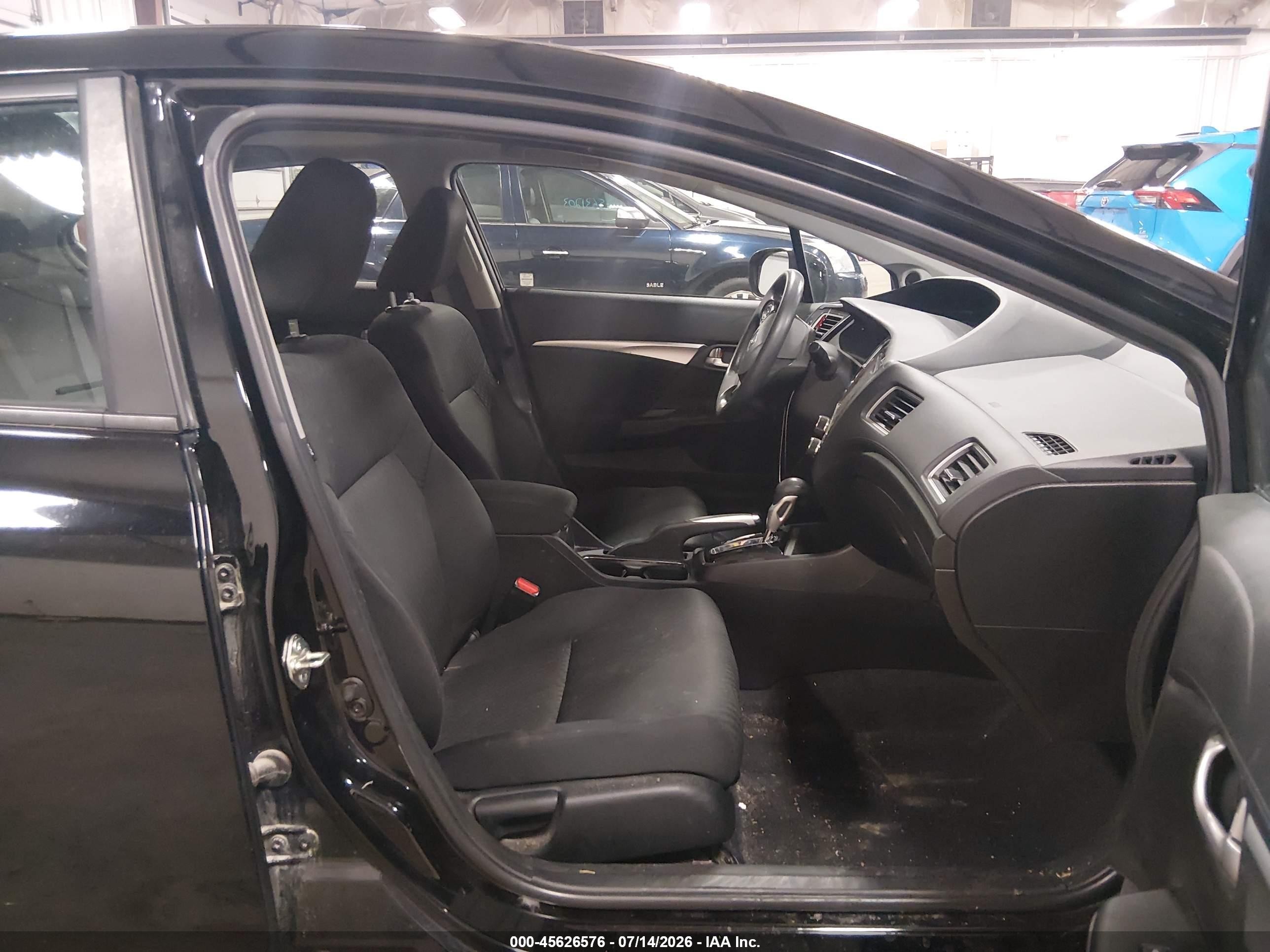 2014 Honda Civic Ex Black vin: 2HGFB2F88EH546014