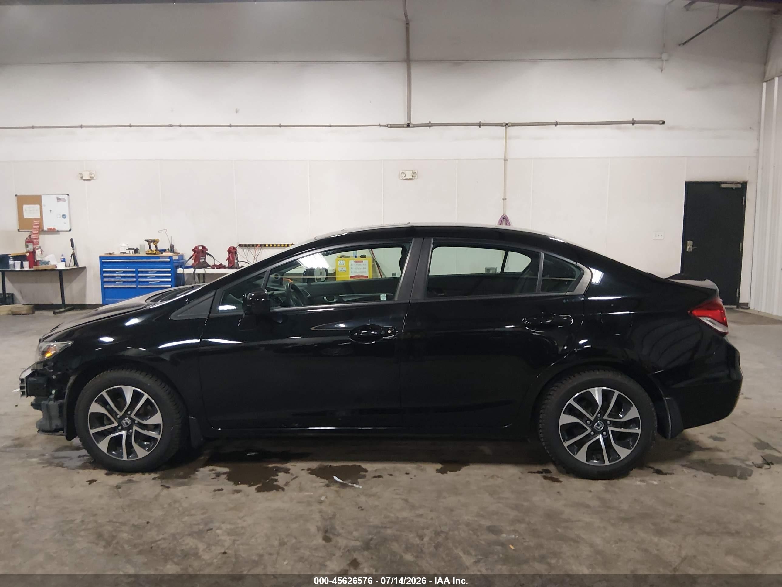 2014 Honda Civic Ex Black vin: 2HGFB2F88EH546014