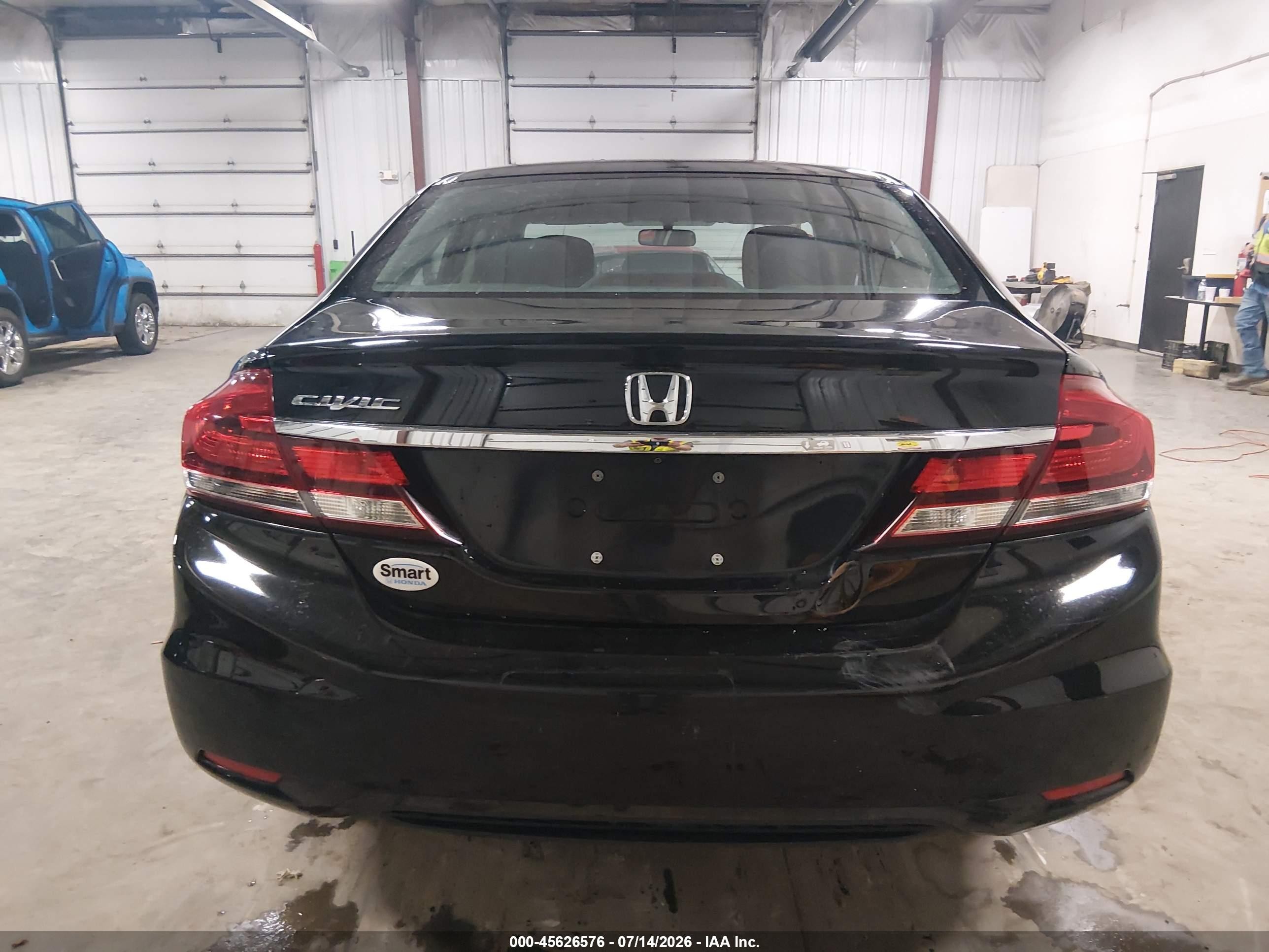 2014 Honda Civic Ex Black vin: 2HGFB2F88EH546014