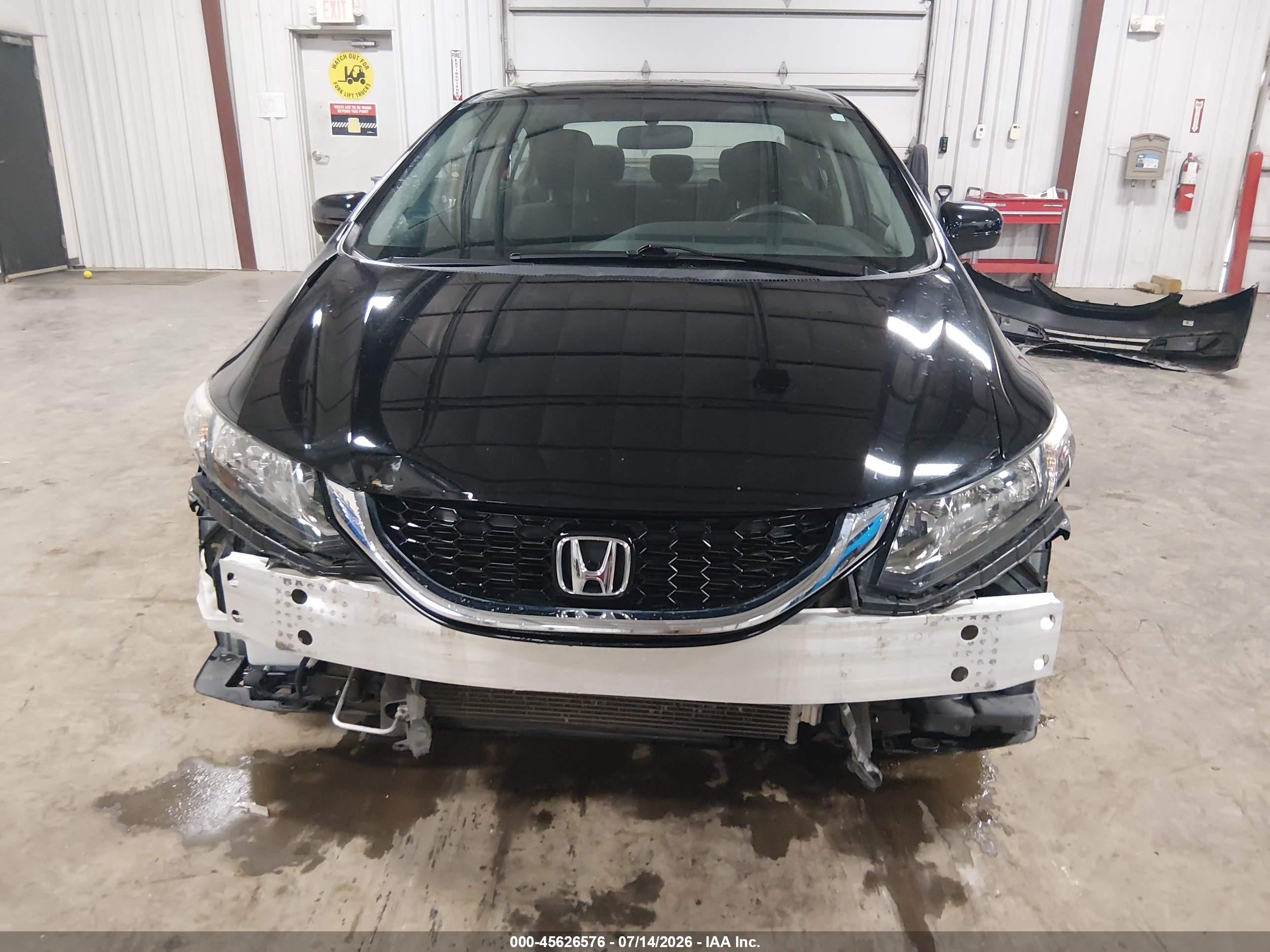 2014 Honda Civic Ex Black vin: 2HGFB2F88EH546014