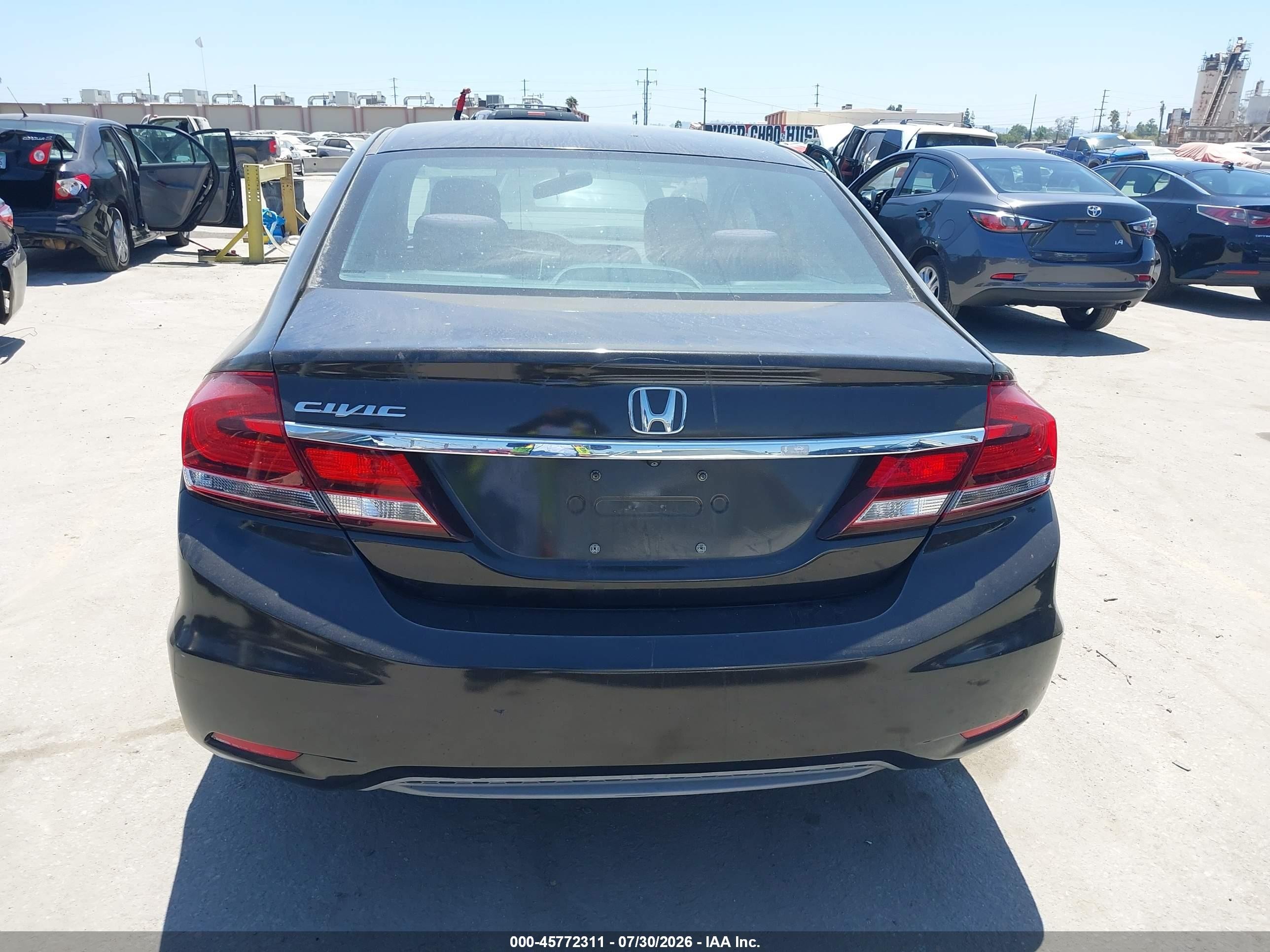 2014 Honda Civic Ex Brown vin: 2HGFB2F88EH547325