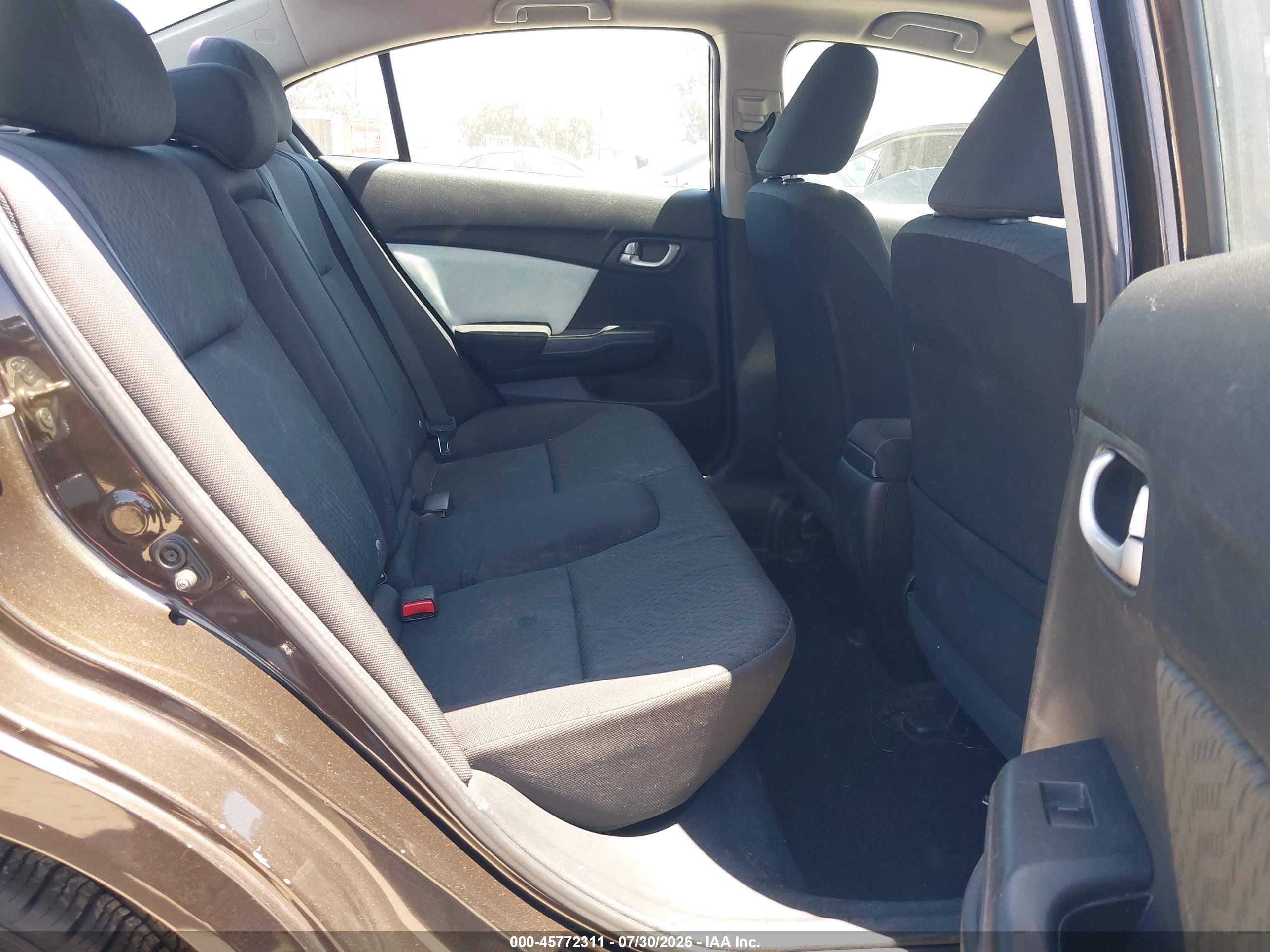 2014 Honda Civic Ex Brown vin: 2HGFB2F88EH547325