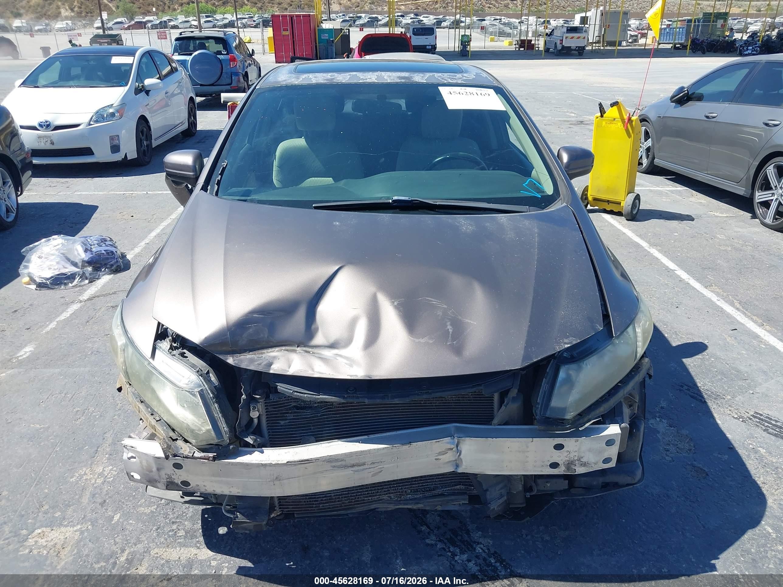 2015 Honda Civic Ex Gray vin: 2HGFB2F88FH524483