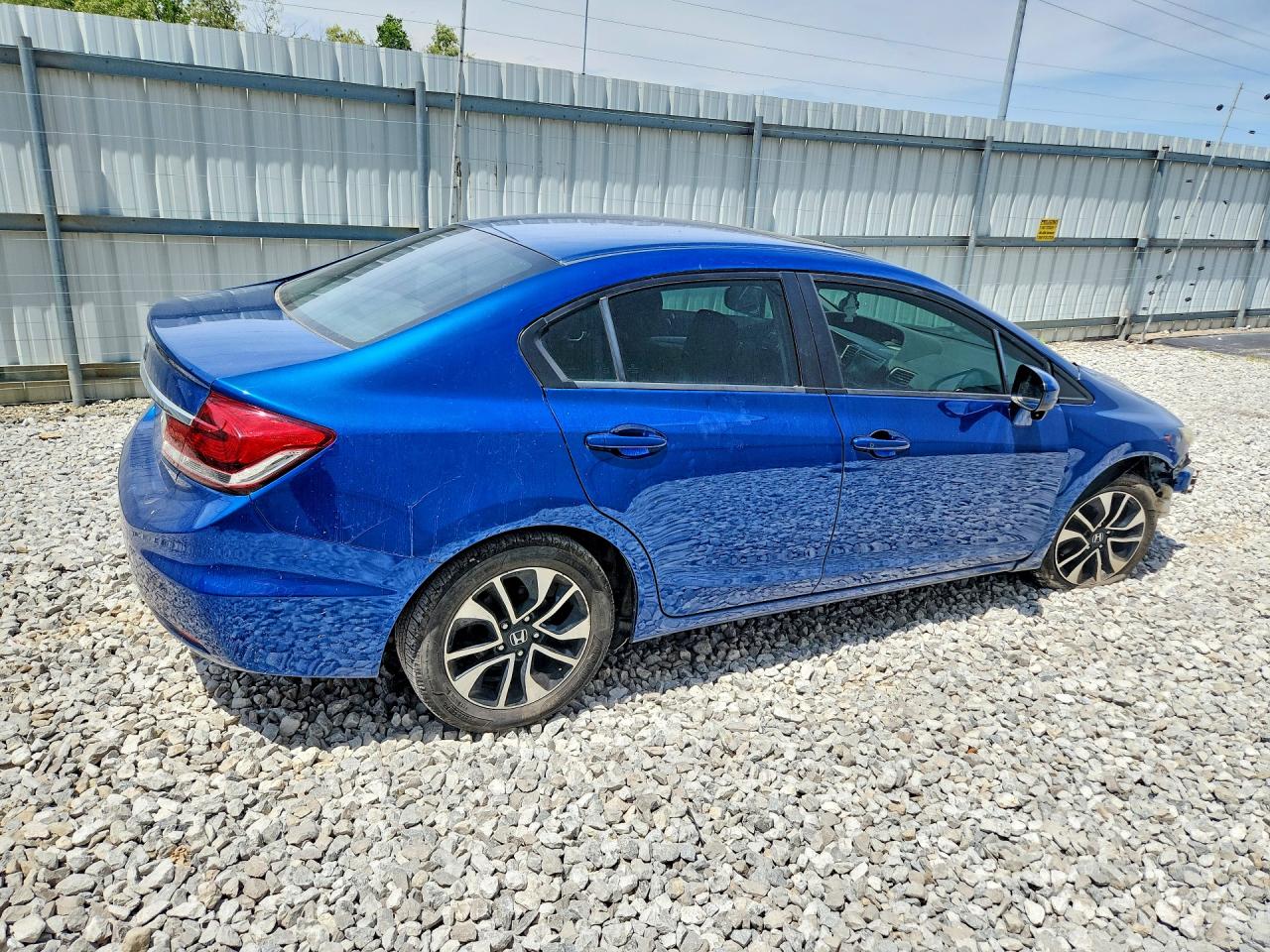 2015 Honda Civic Ex Blue vin: 2HGFB2F88FH561825