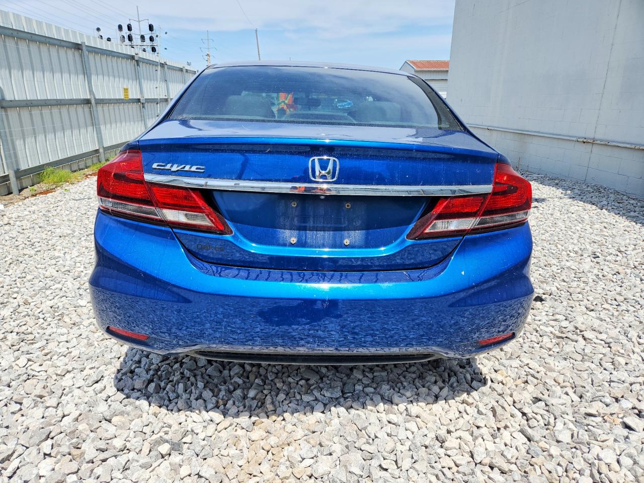 2015 Honda Civic Ex Blue vin: 2HGFB2F88FH561825